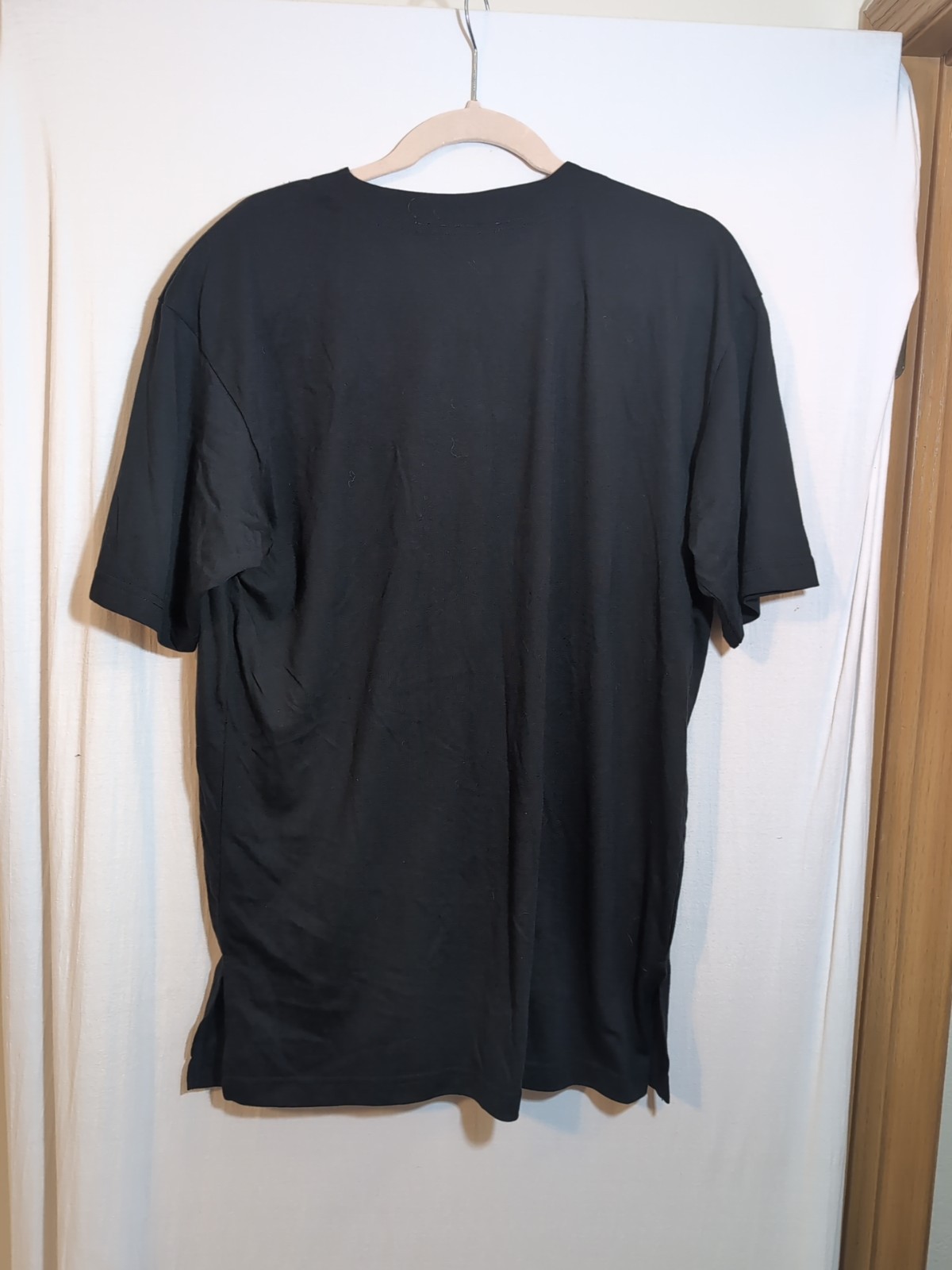 Vintage Accessory Lady Womens Oversized Small Black Short Sleeve Heart