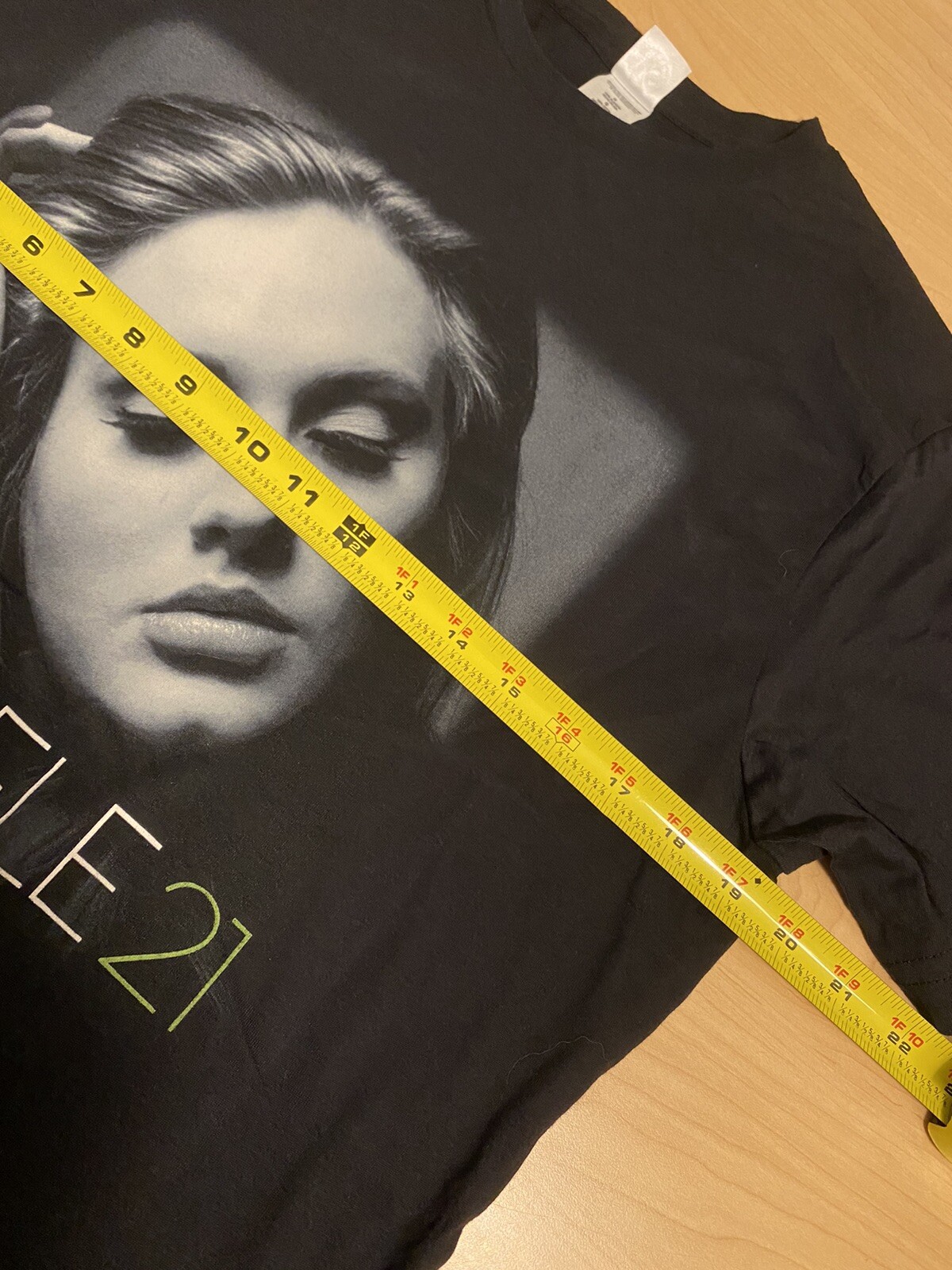 2011 ADELE 21 Tour T-shirt W/Concert Dates Large Made In USA RARE! NEW