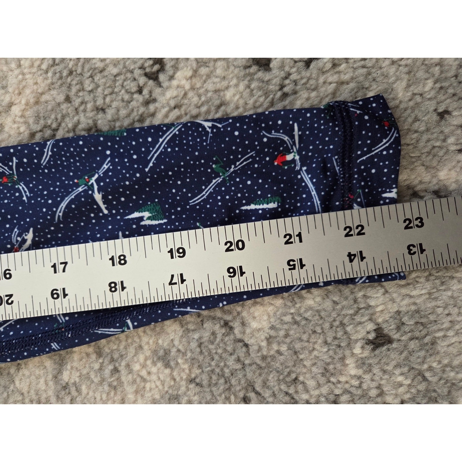 Lands’ End Ski Theme Lightweight Turtleneck Small Outdoors Adventure Osprey