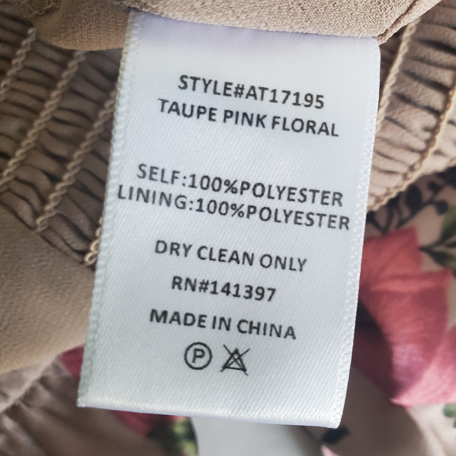 Astr the Label Top Size Medium Taupe Pink Floral Sweetheart Neck Underwire NWT