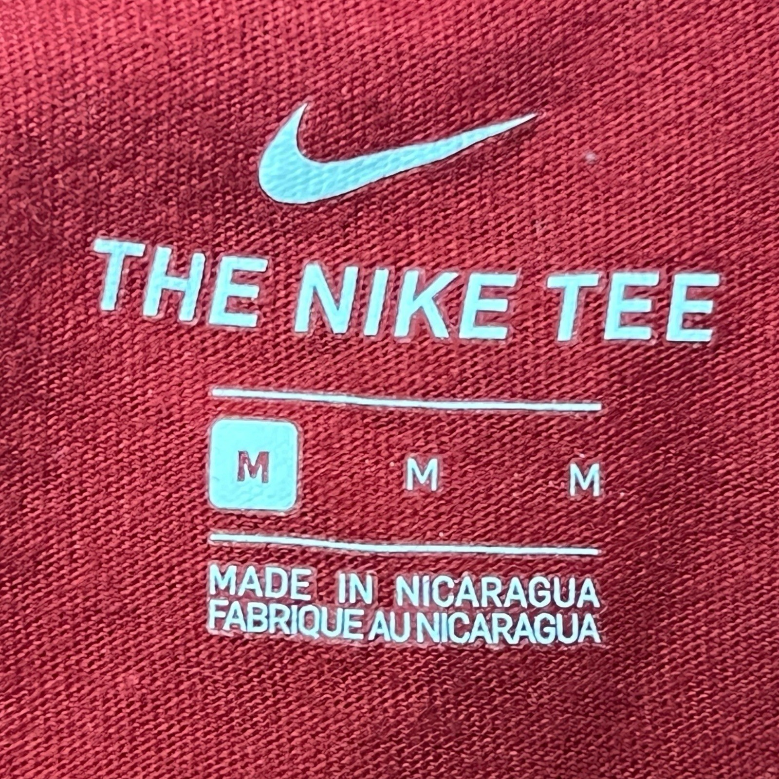 Nike Shirt Size M Red Tom Brady 12 Tampa Bay Buccaneers Sport Fan T-Shirt NFL