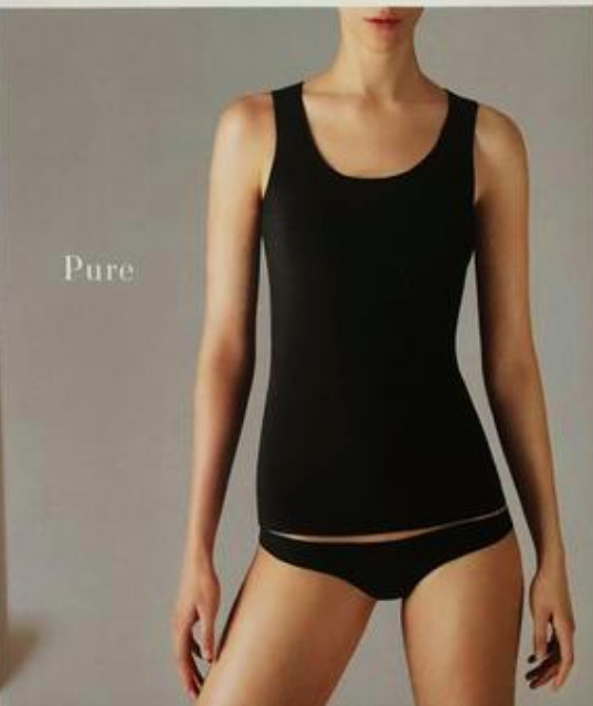 Wolford PURE Top Sleeveless Shirt color: Lipstick (Red) Size: Medium 59780 – 18