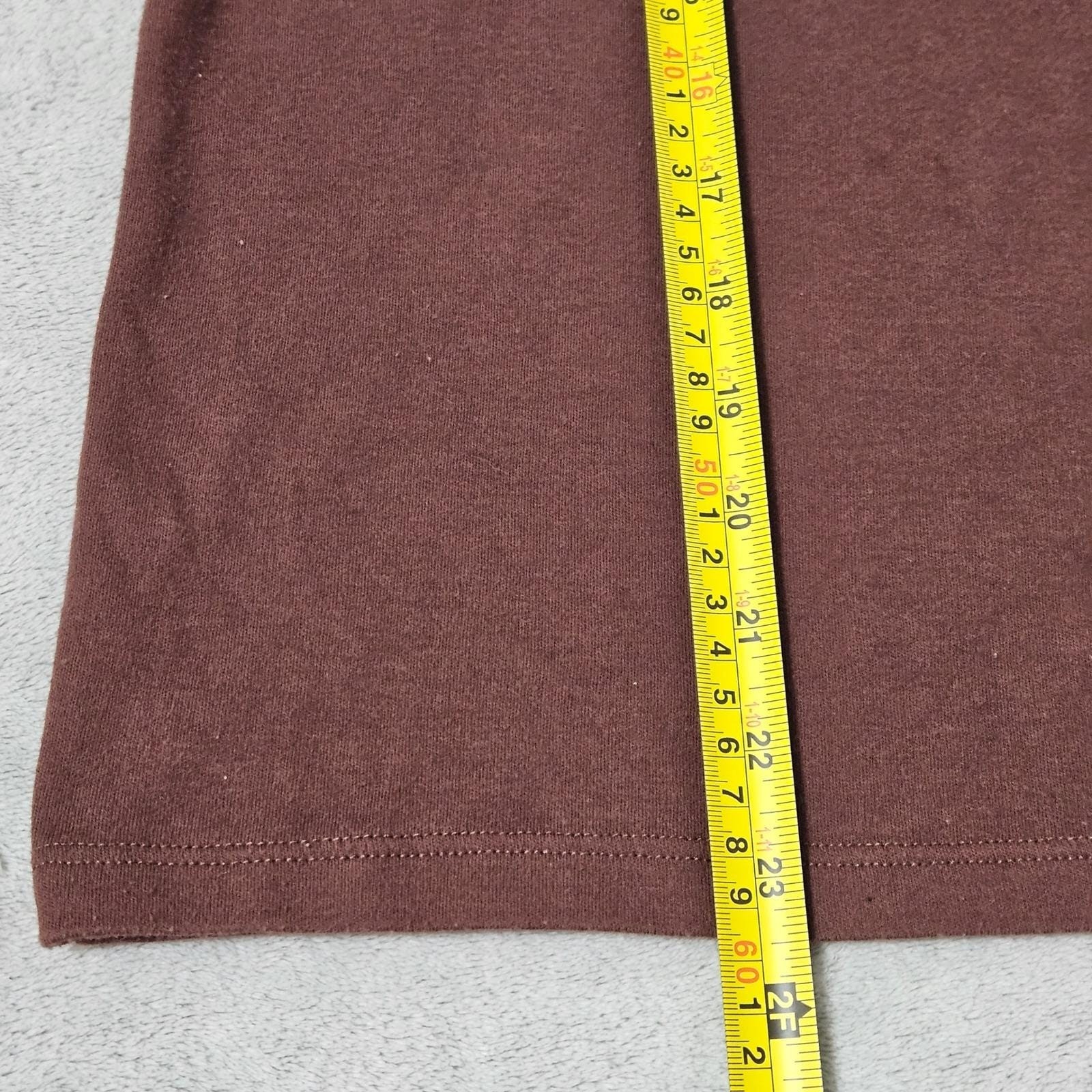 Vtg M&C Sportswear Cardinal Embroidered Top Brown Grandmacore Coquette Large