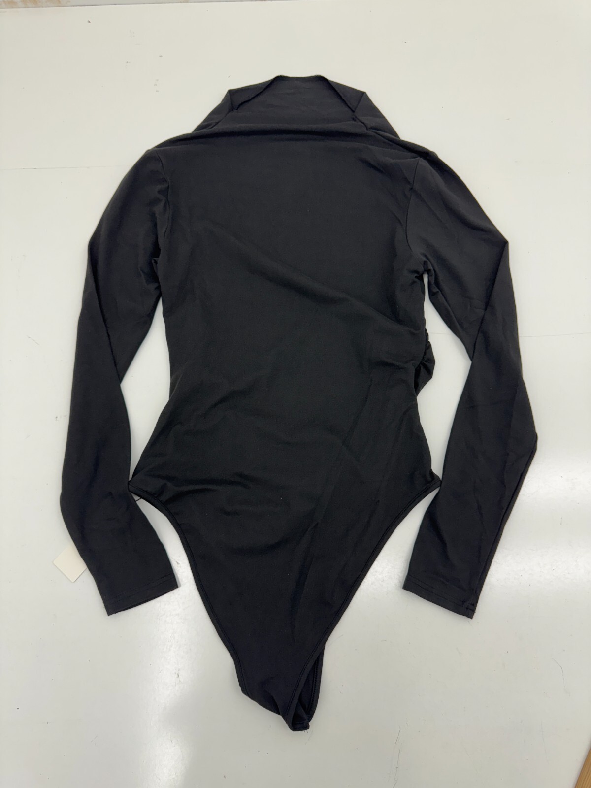 Yozy Black Long Sleeve Body Suit Womens Size Large