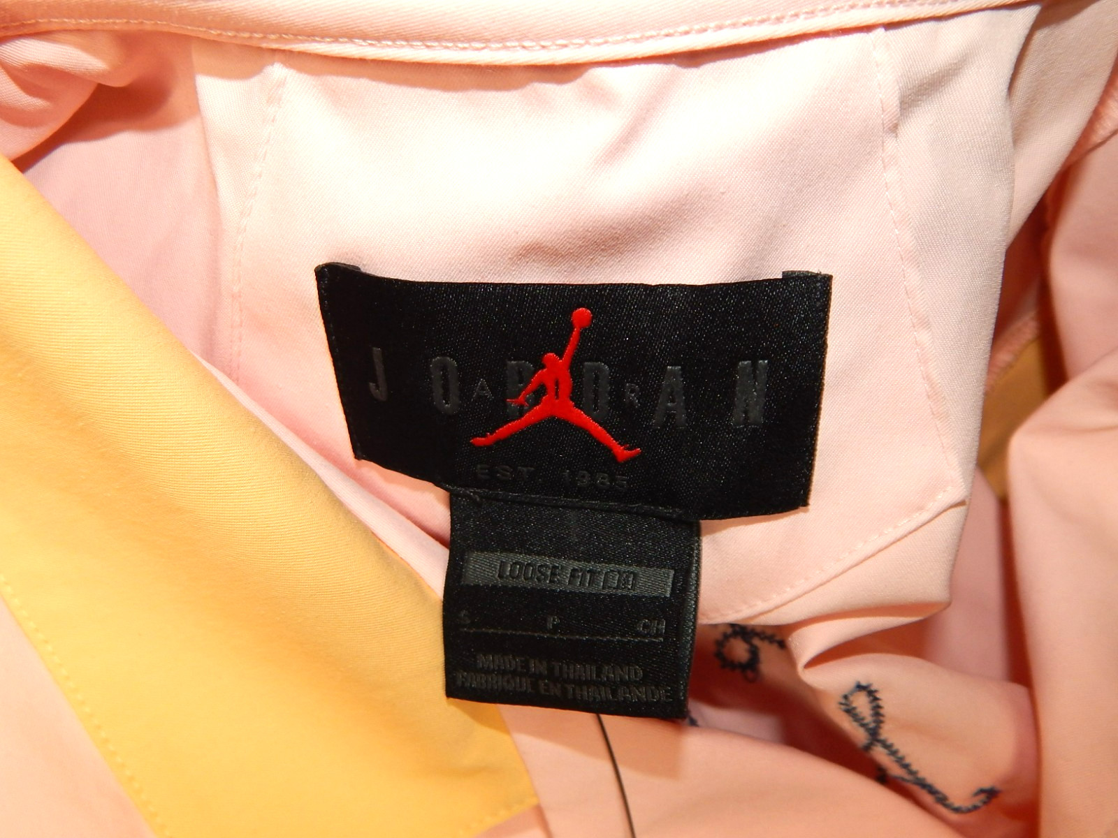 NWT Air Jordan Shirt Women’s S Pink Jumpman FLIGHT CLUB MJ Stitch Bowling