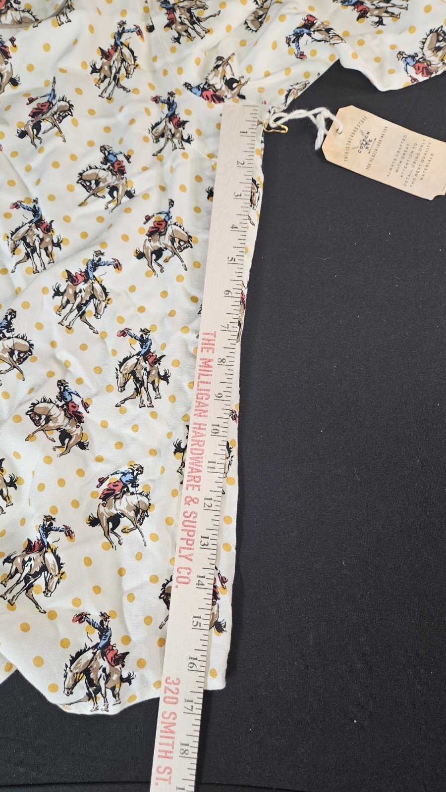 Cotton & Rye Buckaroo Betty XL Rodeo Pearl Snap Yellow Western Shirt