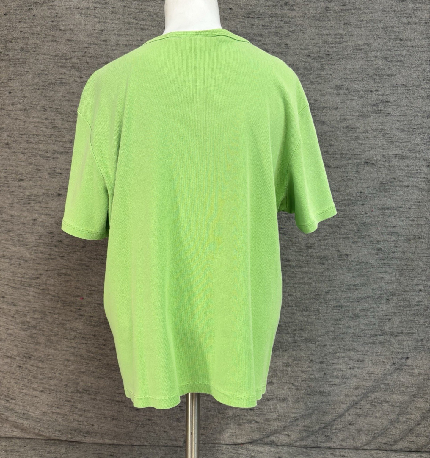 Pendleton Lime Green T-shirt XL 100% Cotton Machine Wash Bright Colorful Cool