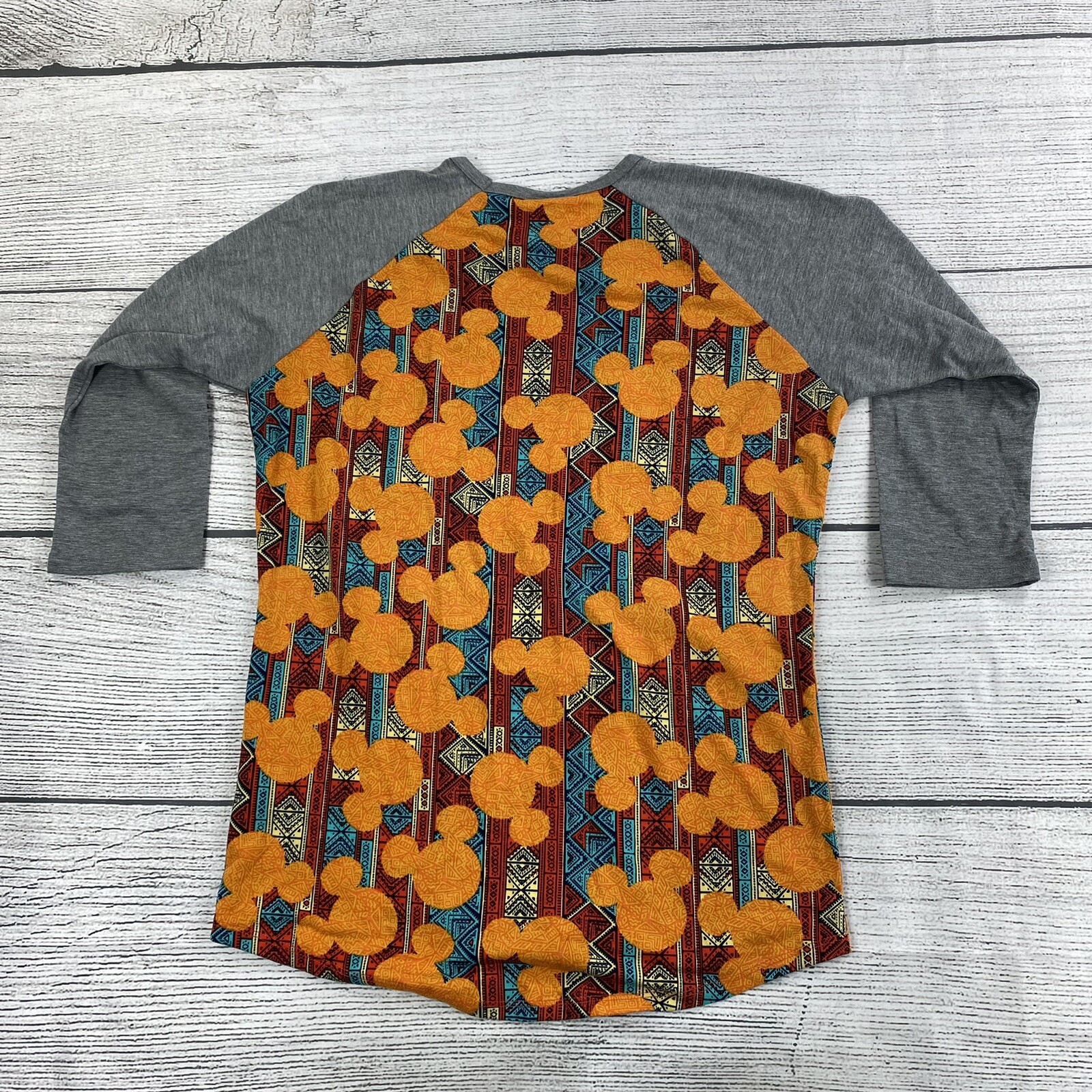 Lularoe Disney Mickey Mouse Women Size Small Half Sleeve Pullover Shirt – NEW