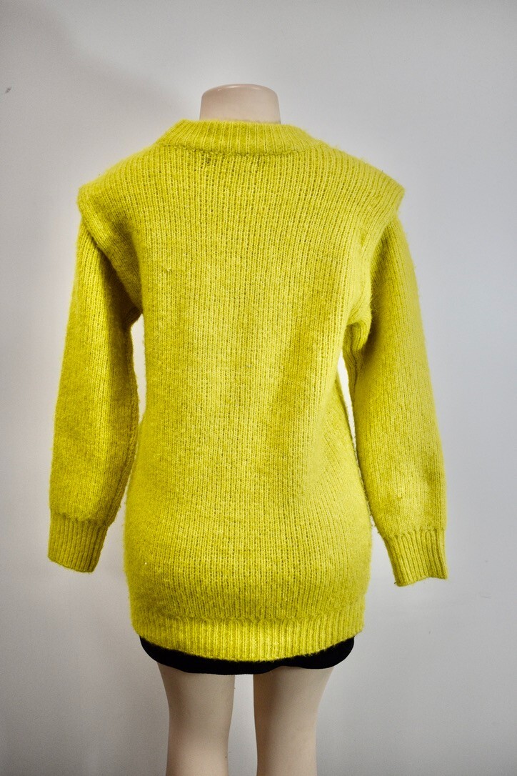 Vero Moda Yellow Wool Blend Sweater Size XSmall On Sale sn