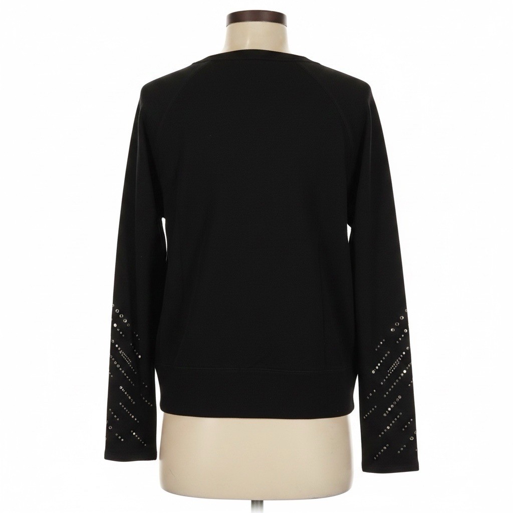 Karen Kane All That Shines Embellished Sleeve Accents Size S