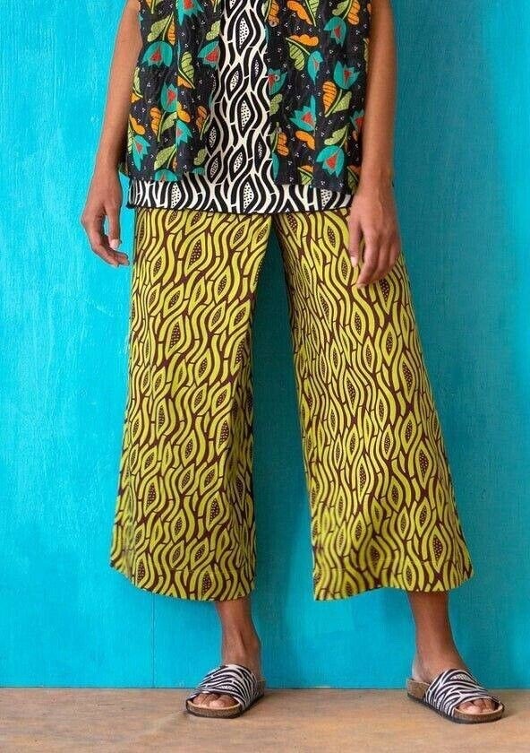BNWT Gudrun Sjödén Black and Cream “Zebra” Sleeveless Top Tunic Large Bulgaria