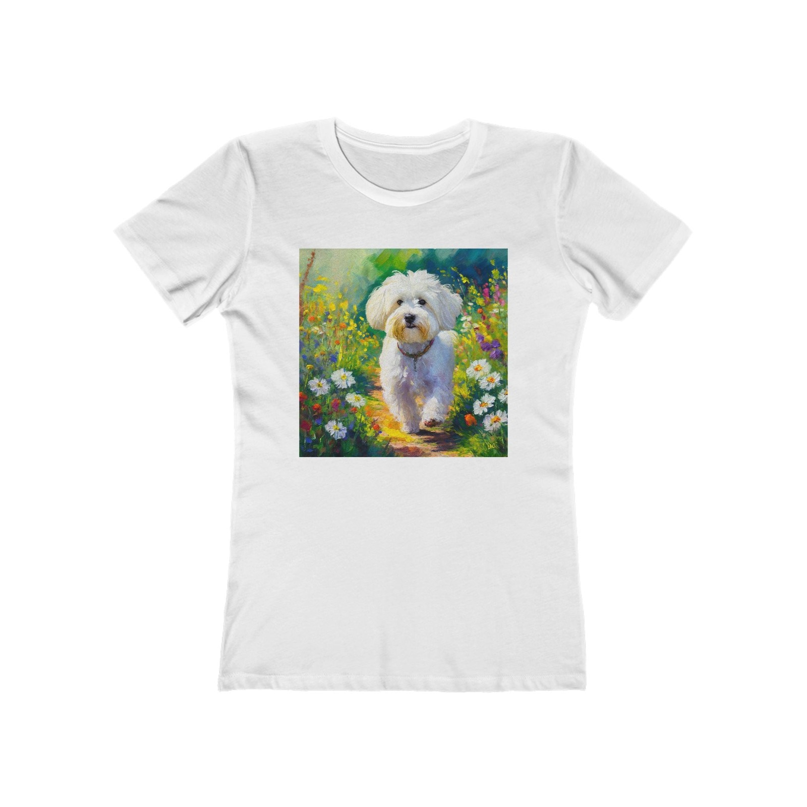 Bolognese Women’s Slim Fit Ring-Spun Cotton Tee