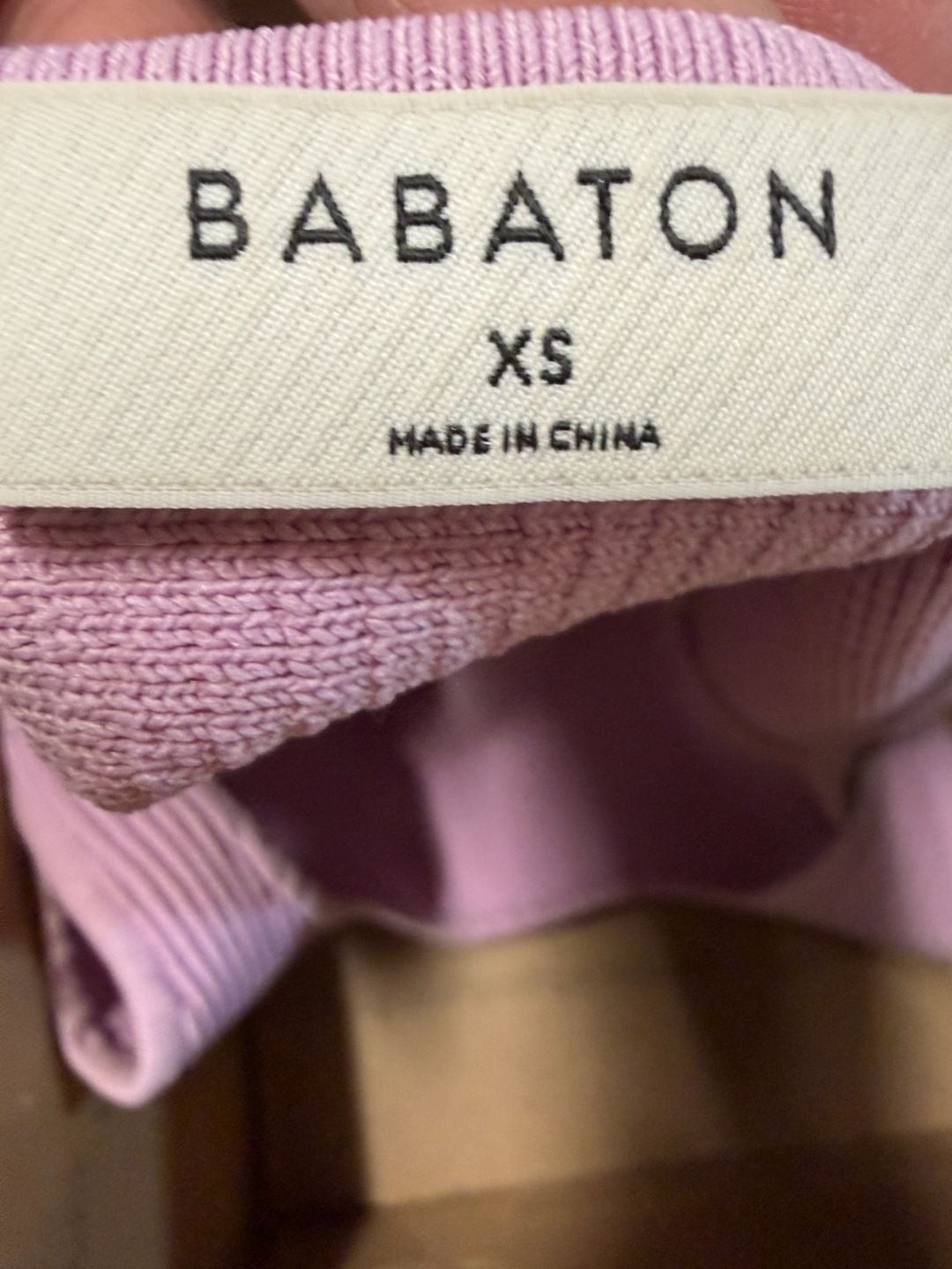 Babaton Ribbed Square-Neck Crop Tank Top