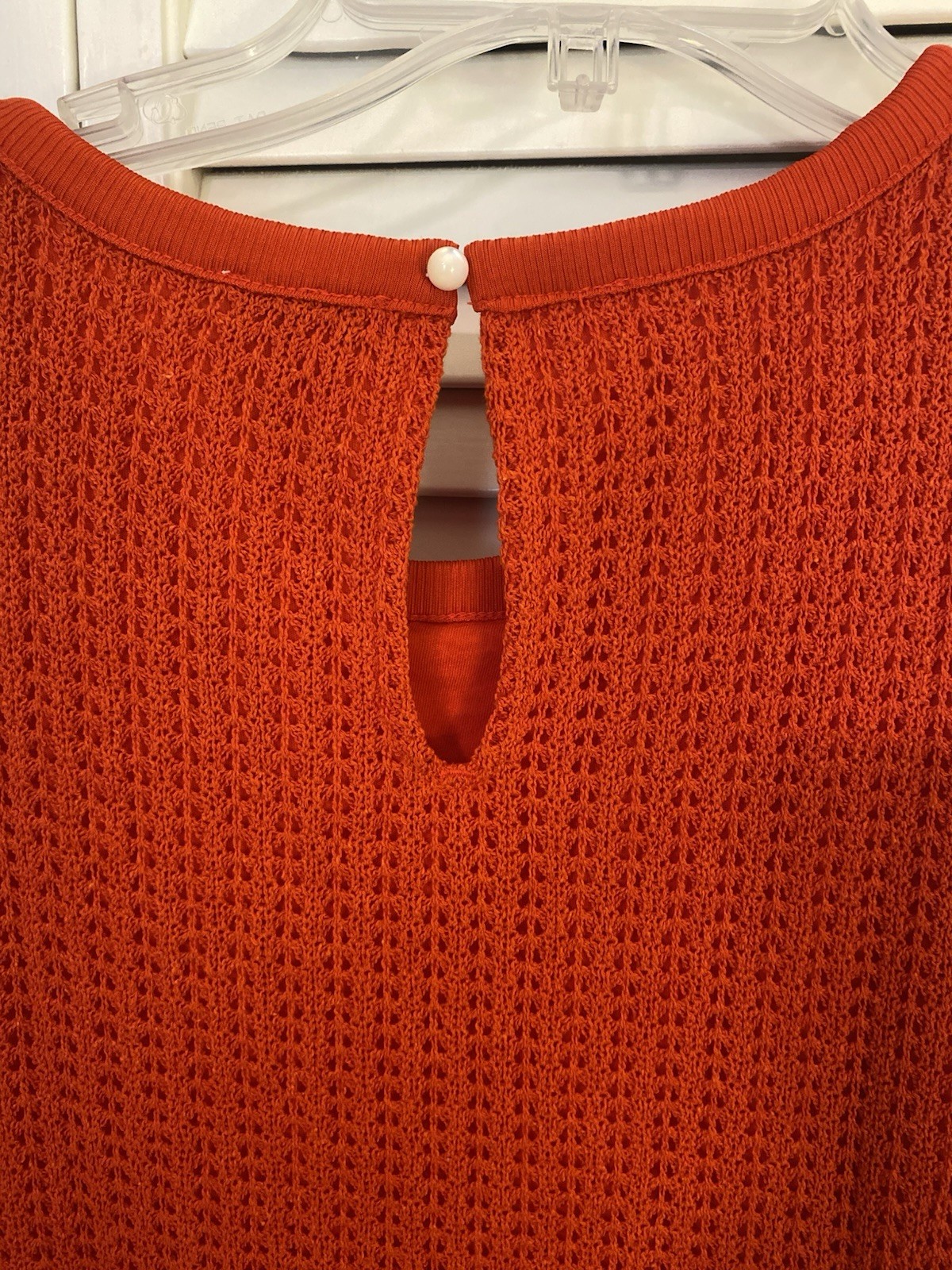 J.Crew Women’s XL Crochet Mini Dress Cerise Red Preppy Coastal Chic Summer NWT