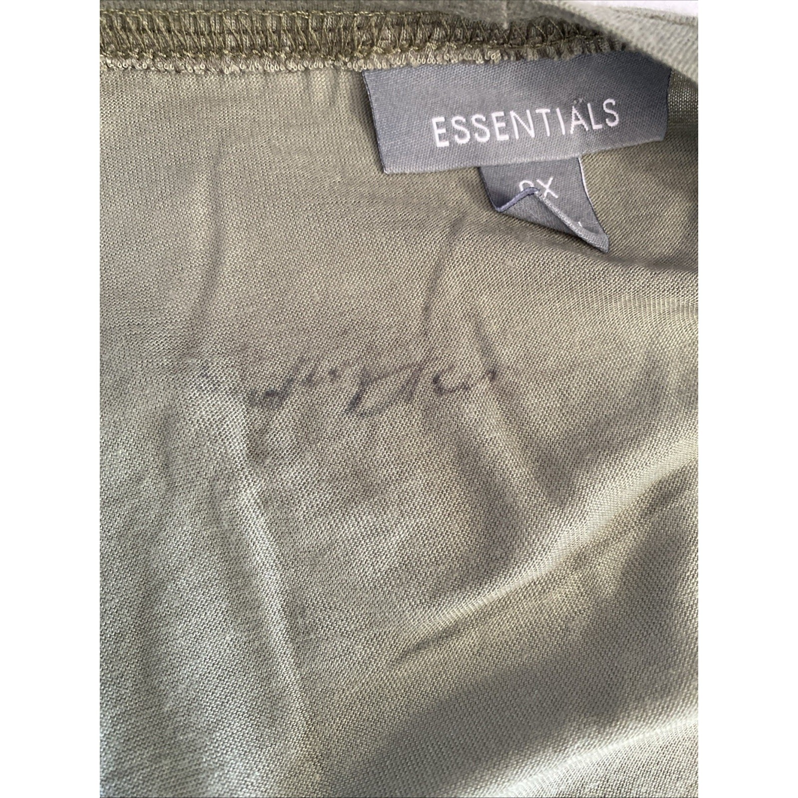 Essentials Butterfly Tee Shirt Post Card Size 0x Light Weight