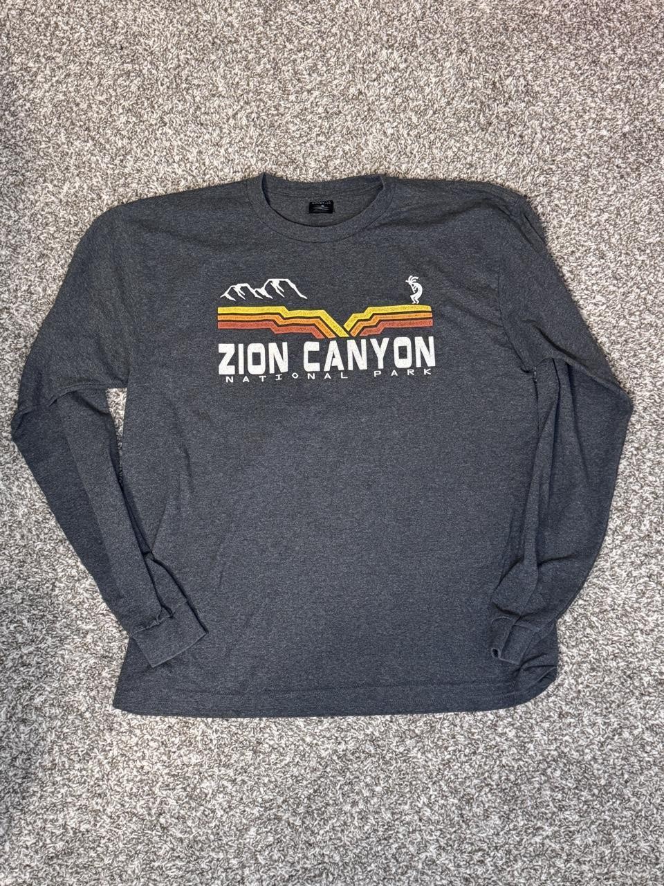 Zion Canyon National Park Long Sleeve 🏔️🌄