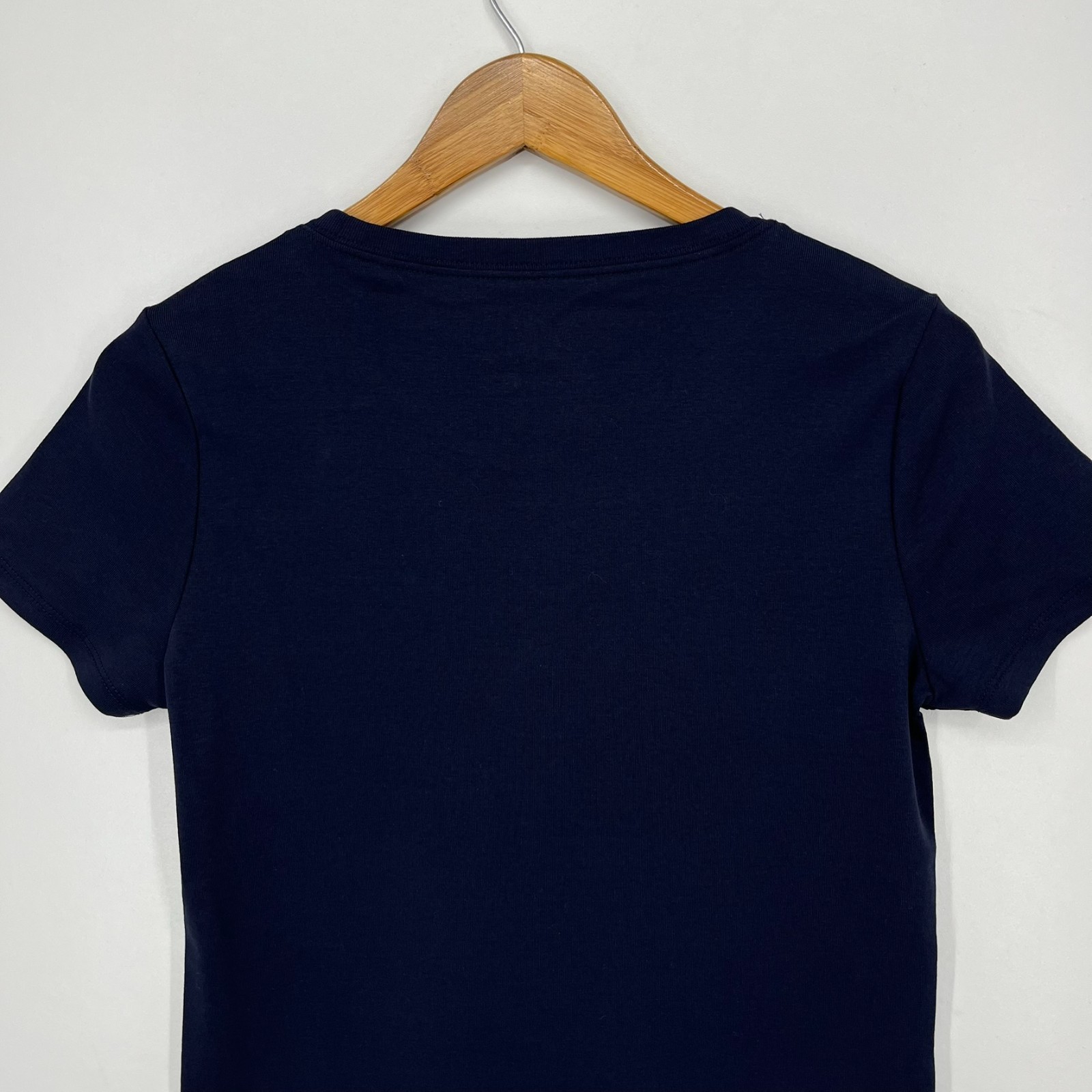 DKNY T-Shirt Women’s M Navy Blue Organic Cotton Solid Short Sleeve New NWT