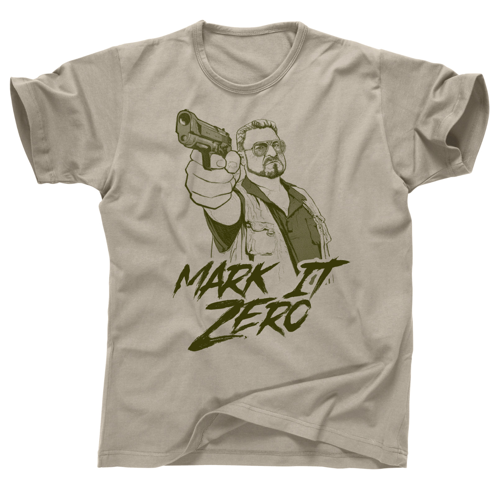 Walter Sobchak The Big Lebowski Mark It Zero Smokey Bowling Ball League T Shirt