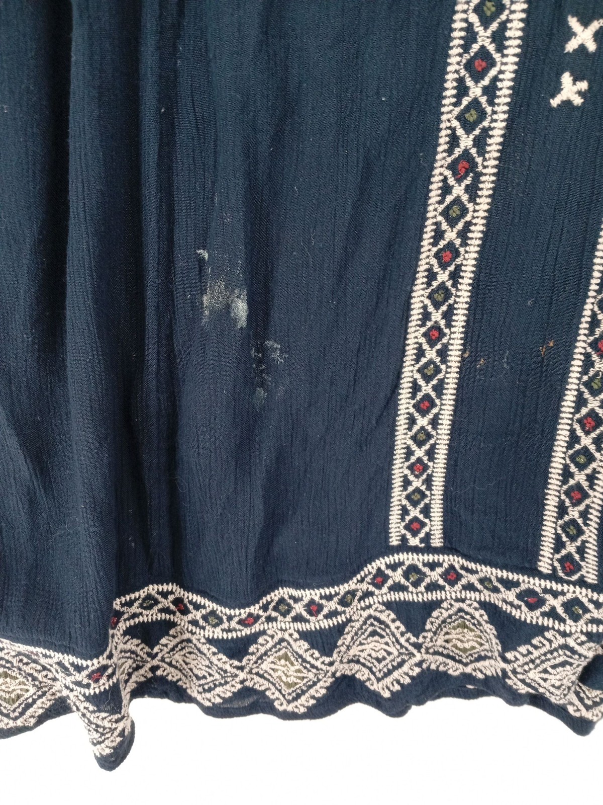 Abercrombie & Fitch Women’s Top S Blue 100% Viscose Tunic