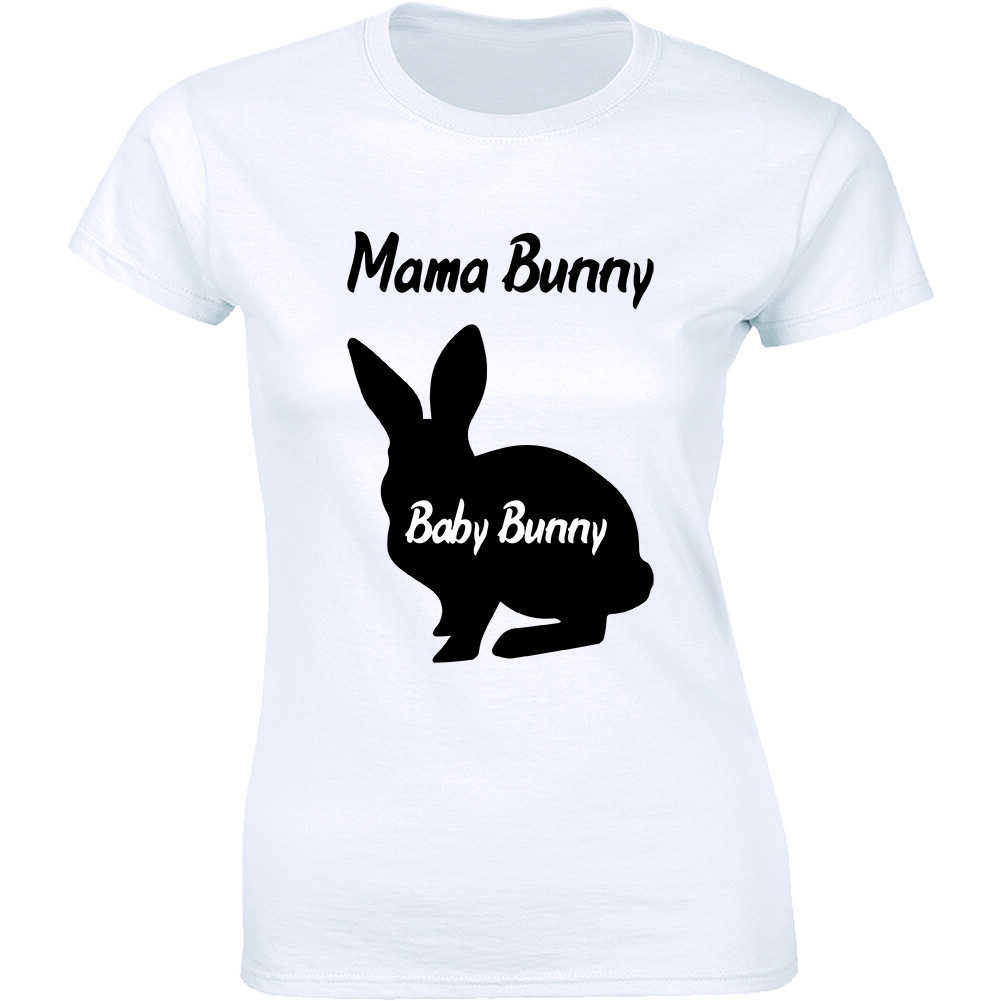 Cute Mama Bunny Baby Bunny – Bunnies Easter Family Shirt Women’s T-shirt Tee