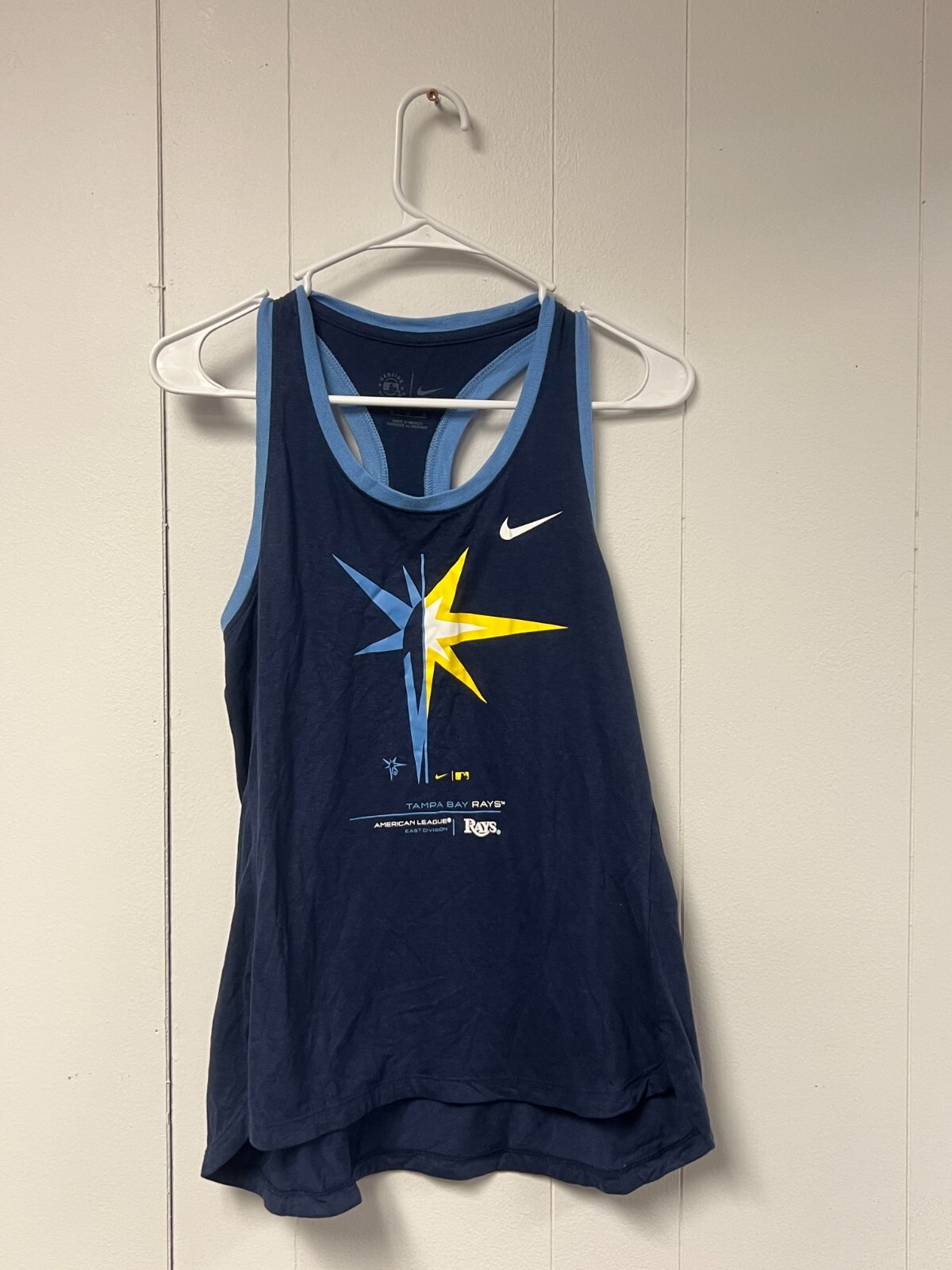 Nike Tampa Bay Rays Baseball Women’s Tank Top- NWT
