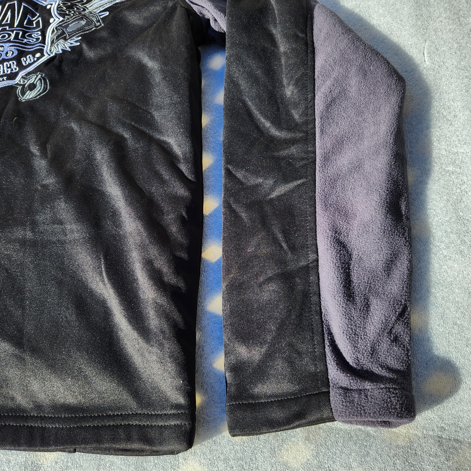 MAC TOOLS Sz L Black/Gray Softshell Zip Jacket Embroidered Front/Back. CLEAN !