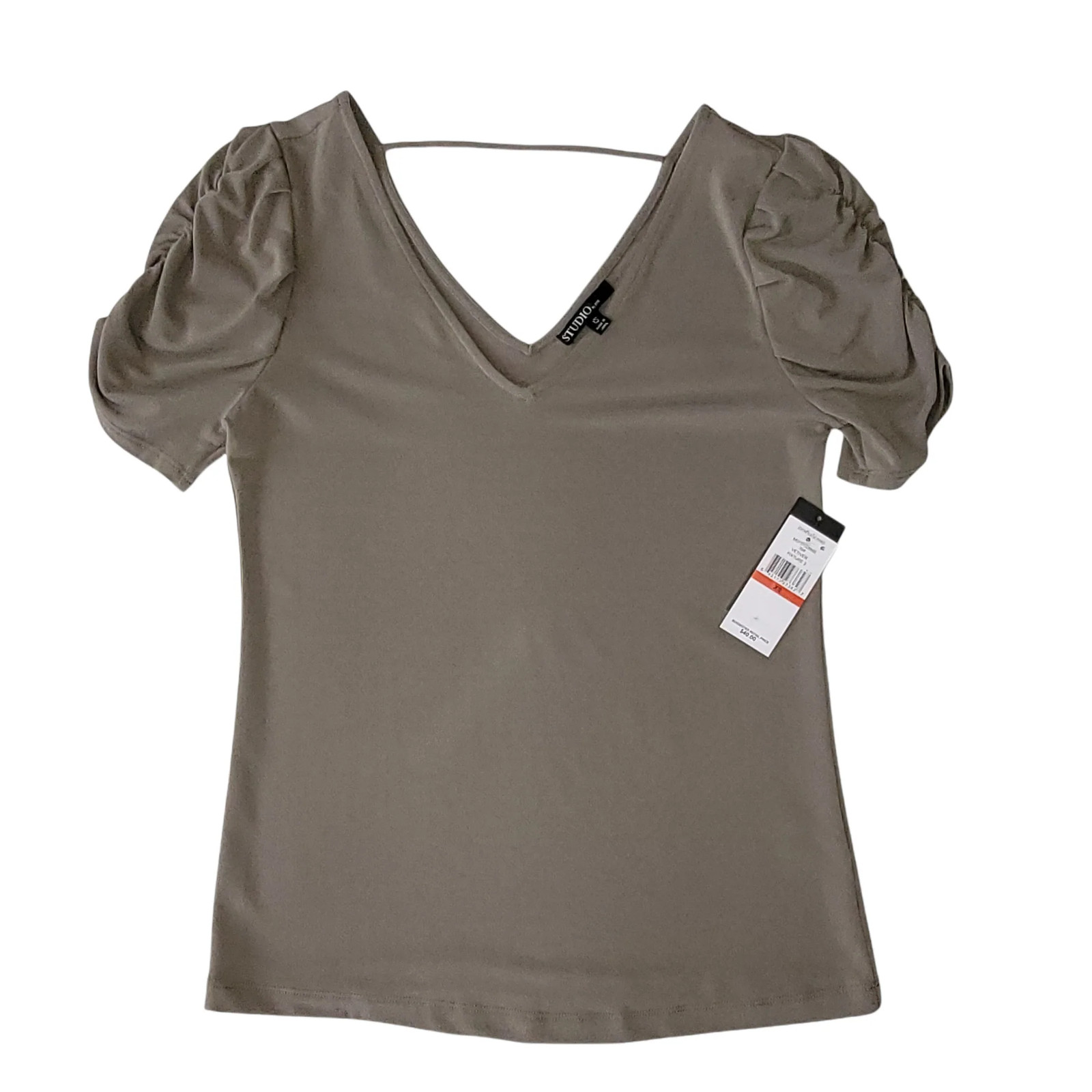 JPR Women’s Ruched-Sleeve Top Olive XS