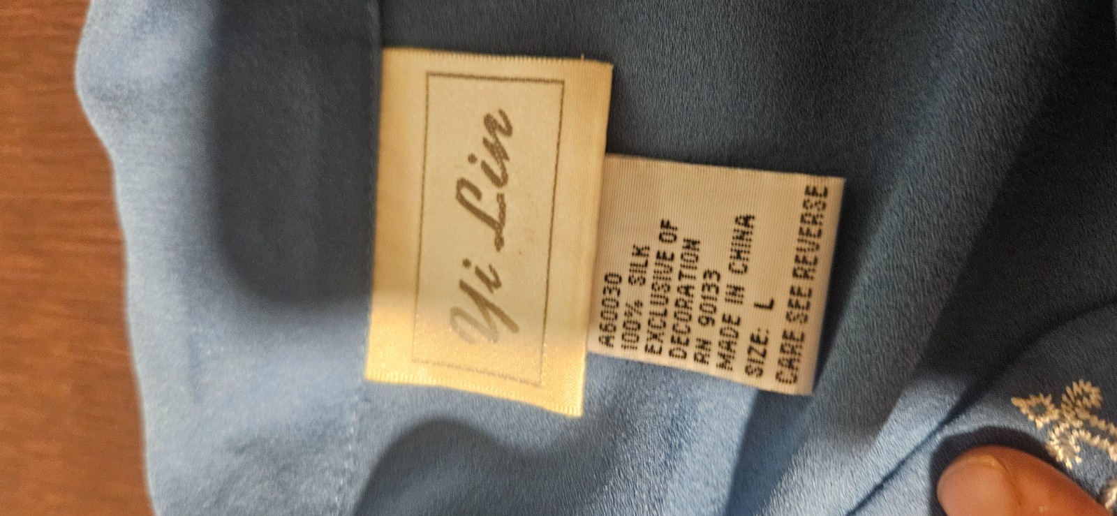 Yi Lin Silk Tunic