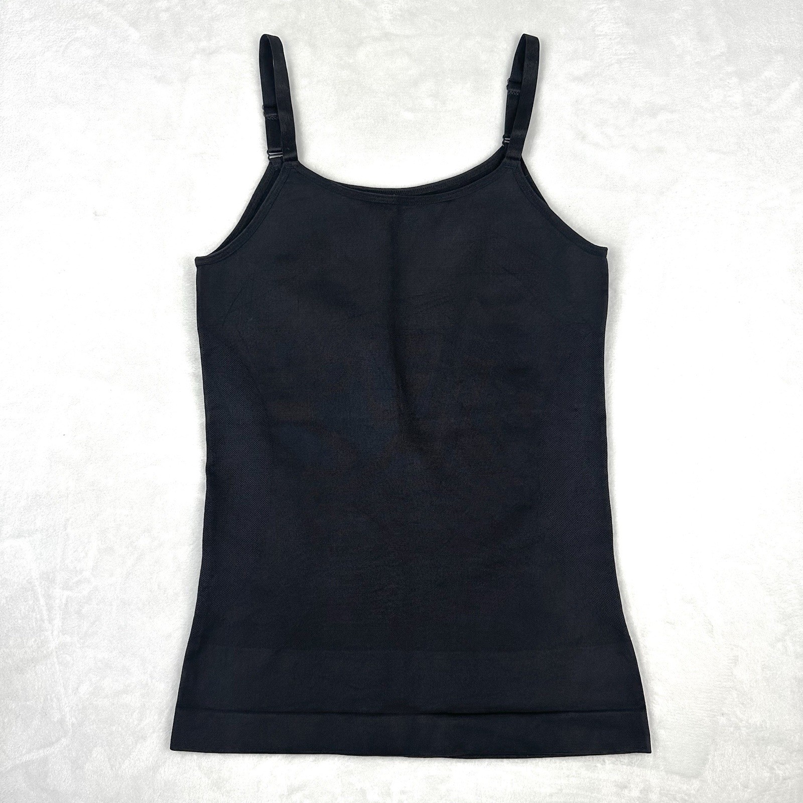 Empetua By Shapermint Scoop Neck Cami L Black 360° Smoothing Shapewear New