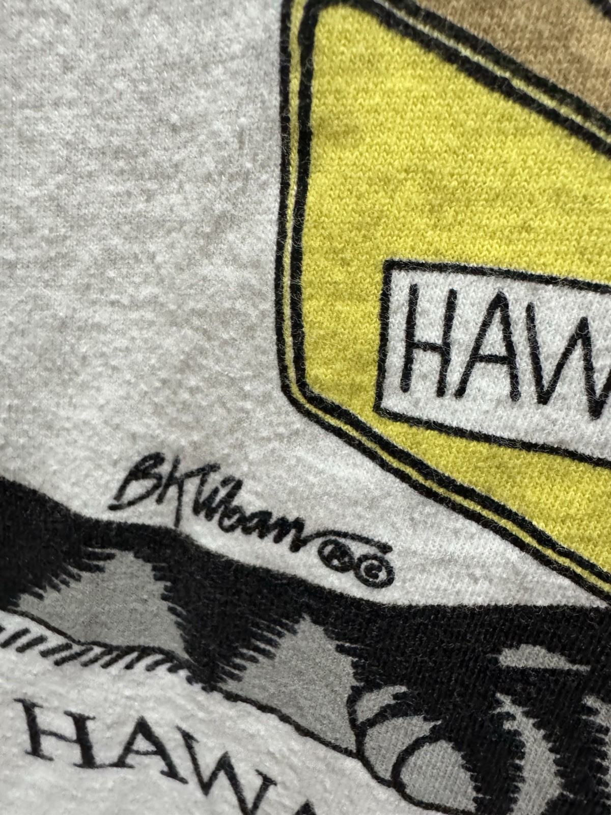RARE Kliban Humane Society Adopt A Cat Crazy Shirts Hawaii T-Shirt Large 2 Sided