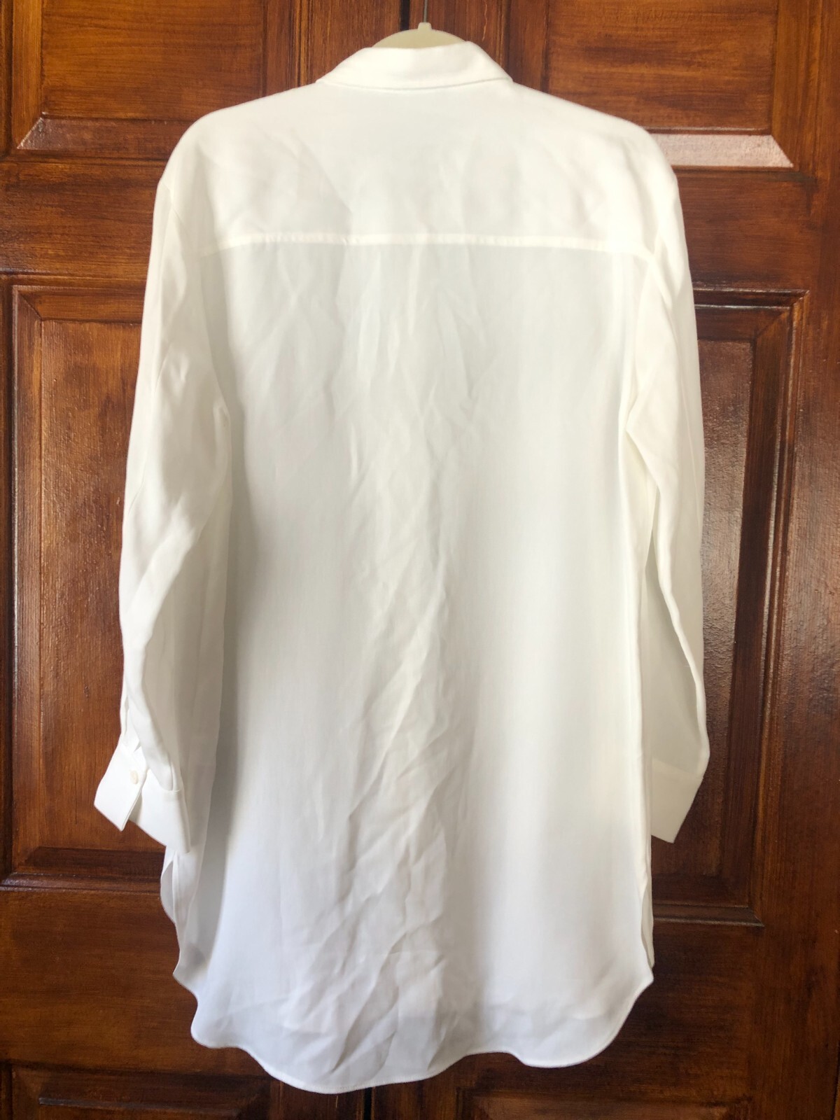 Massimo Dutti Flowing lyocell blend oversize blouse/tunic length BNWT $119 Small