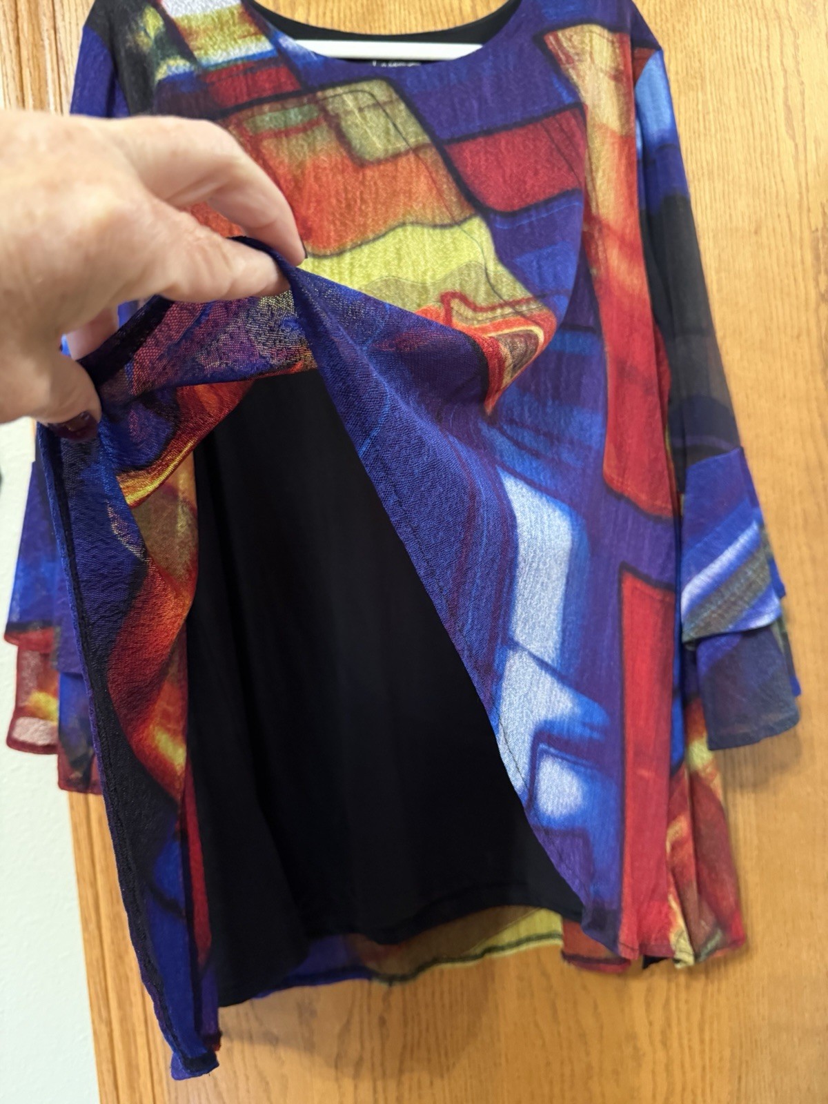 Caleesa Multi Colored Women’s 2x Top