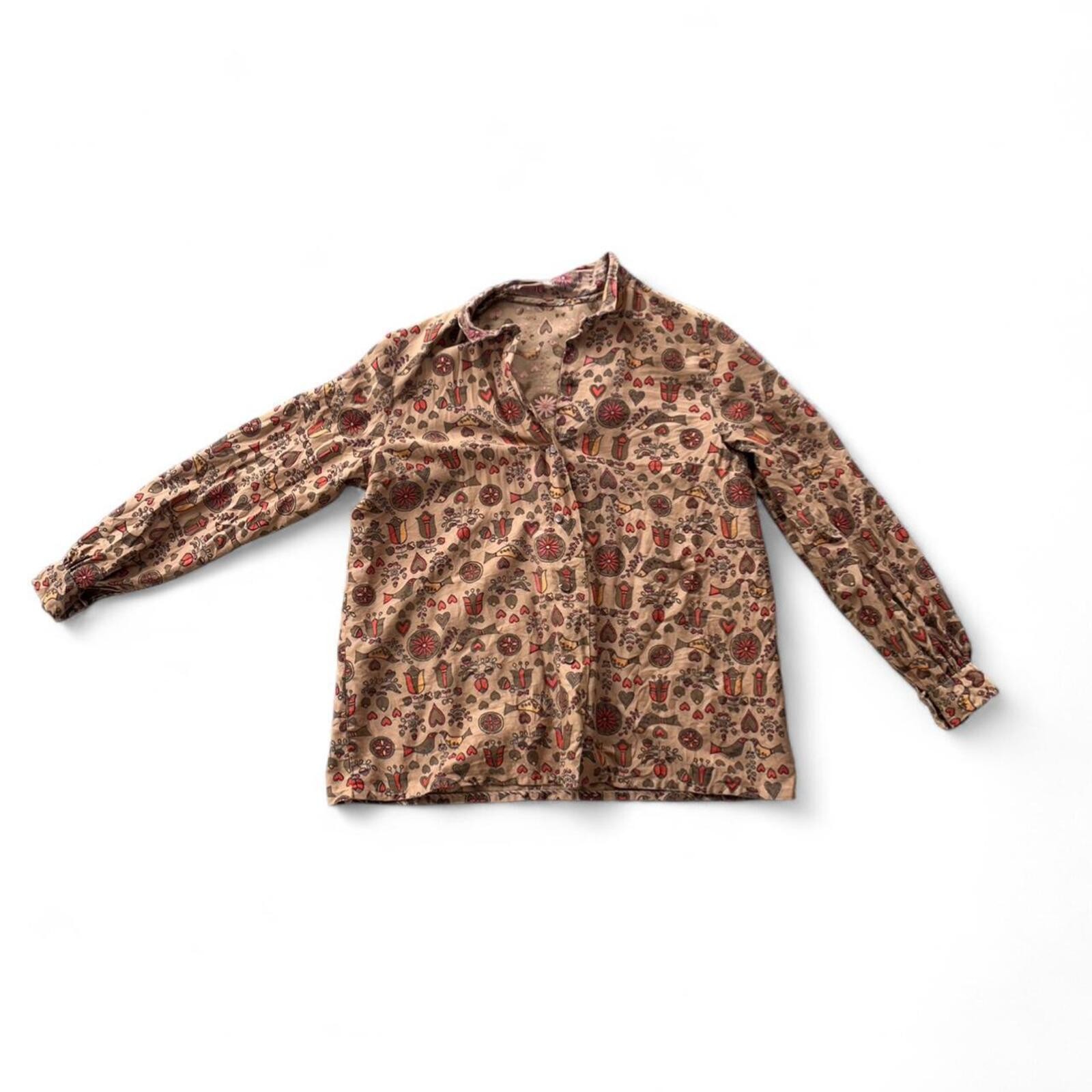 1960s Single Stitch Button Down Cotton Shirt