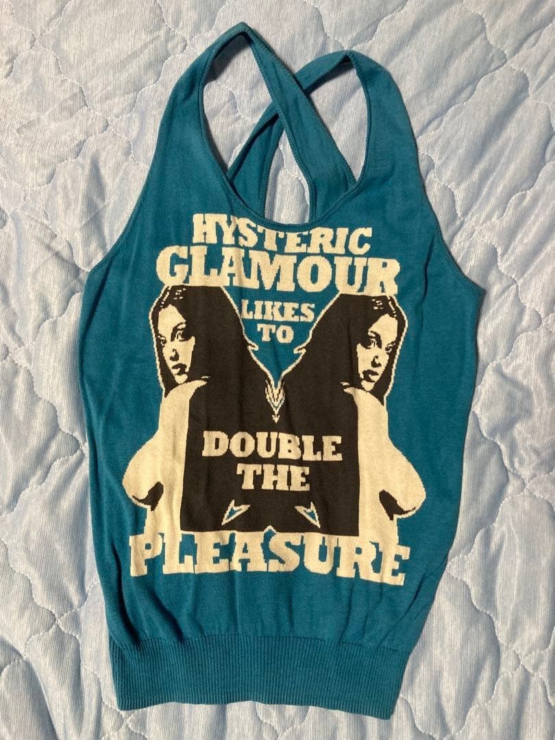 Rare Early Hysteric Glamour Halter-neck camisol Size Free 90s Vintage Japan