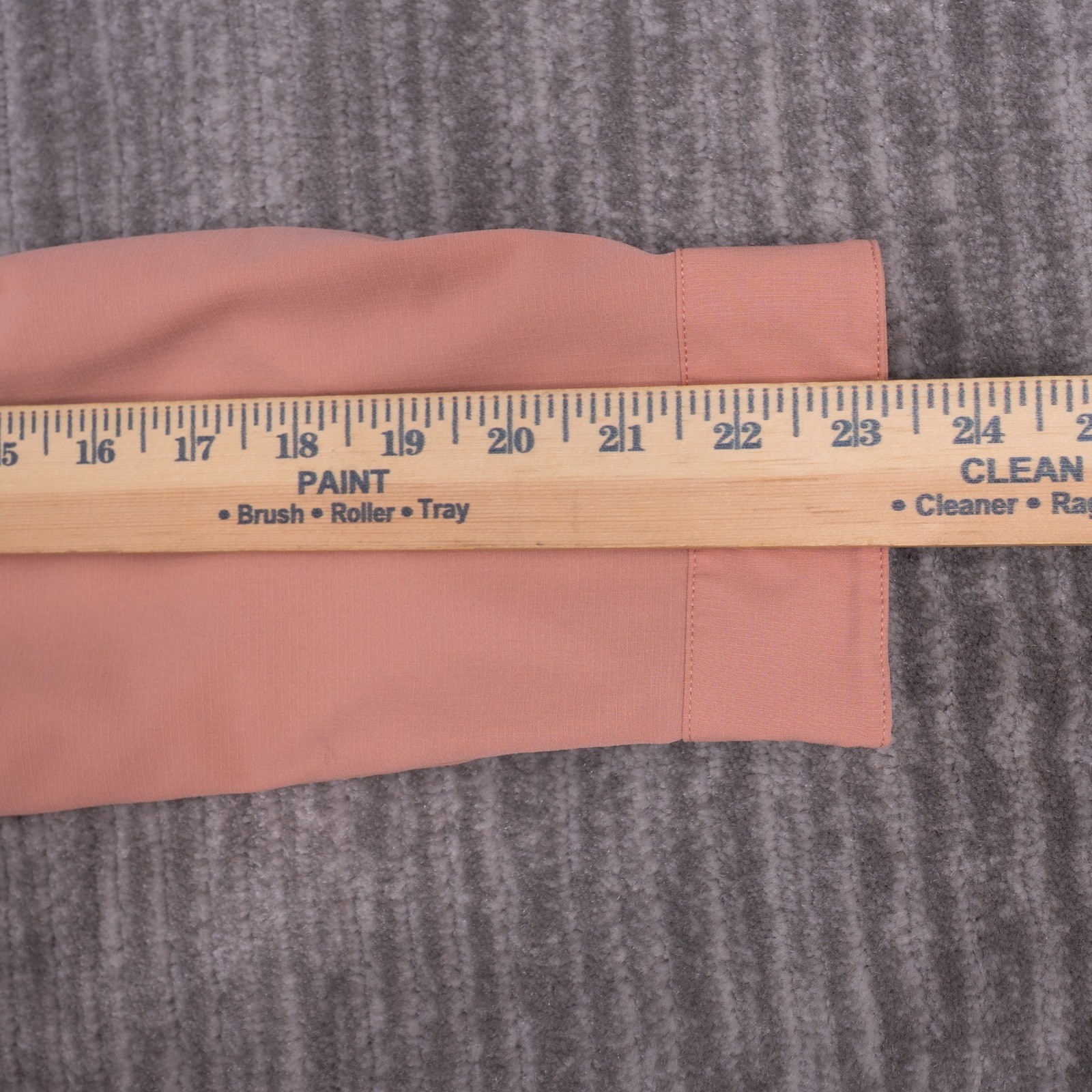 REI Button Down Shirt Womens L Pink Excellent Sahara Hiking Ripstop Long Sleeve
