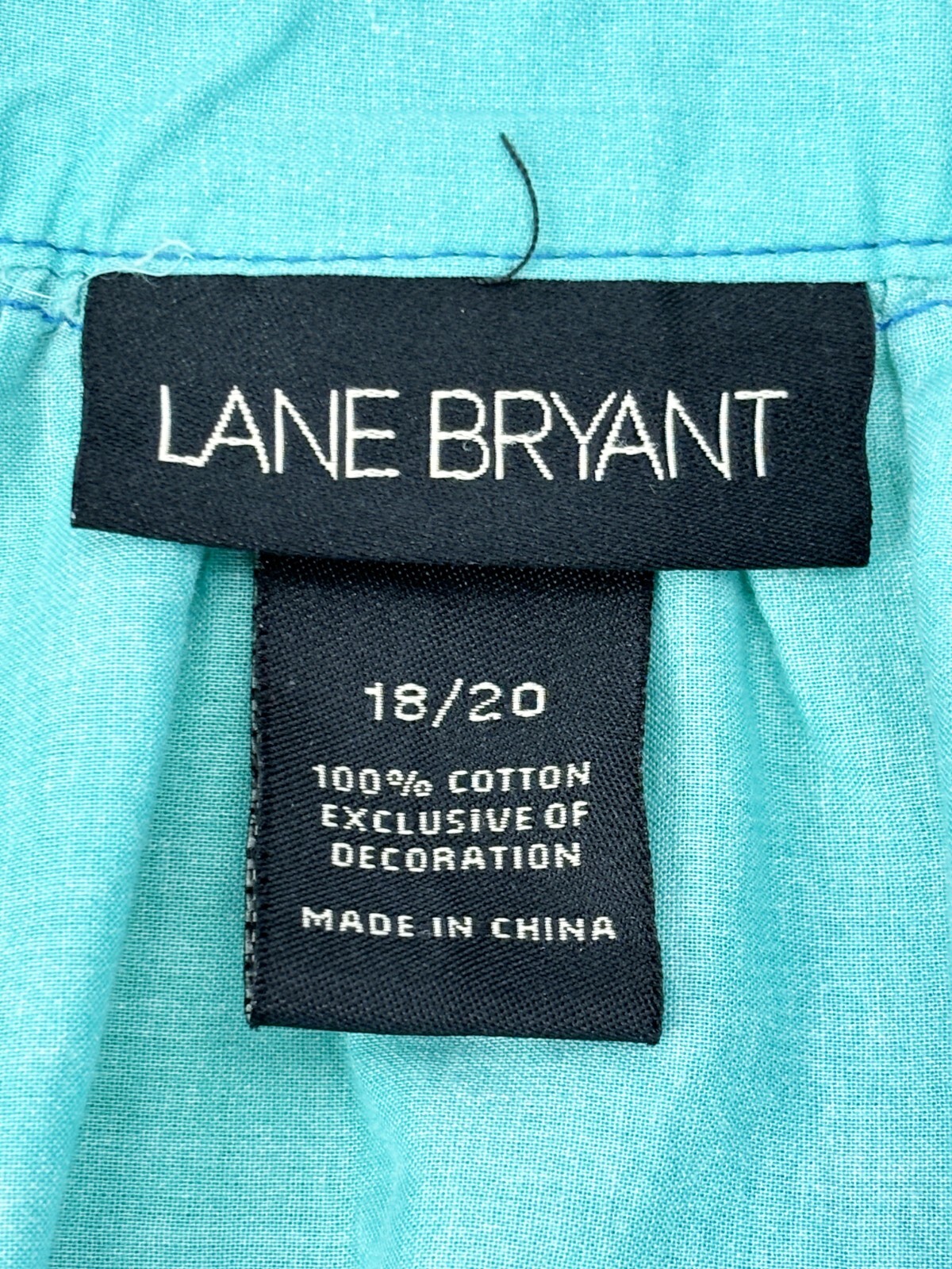 18/20 Lane Bryant Colorful Blue Green Yellow Tunic Sequin Shirt Top Blouse