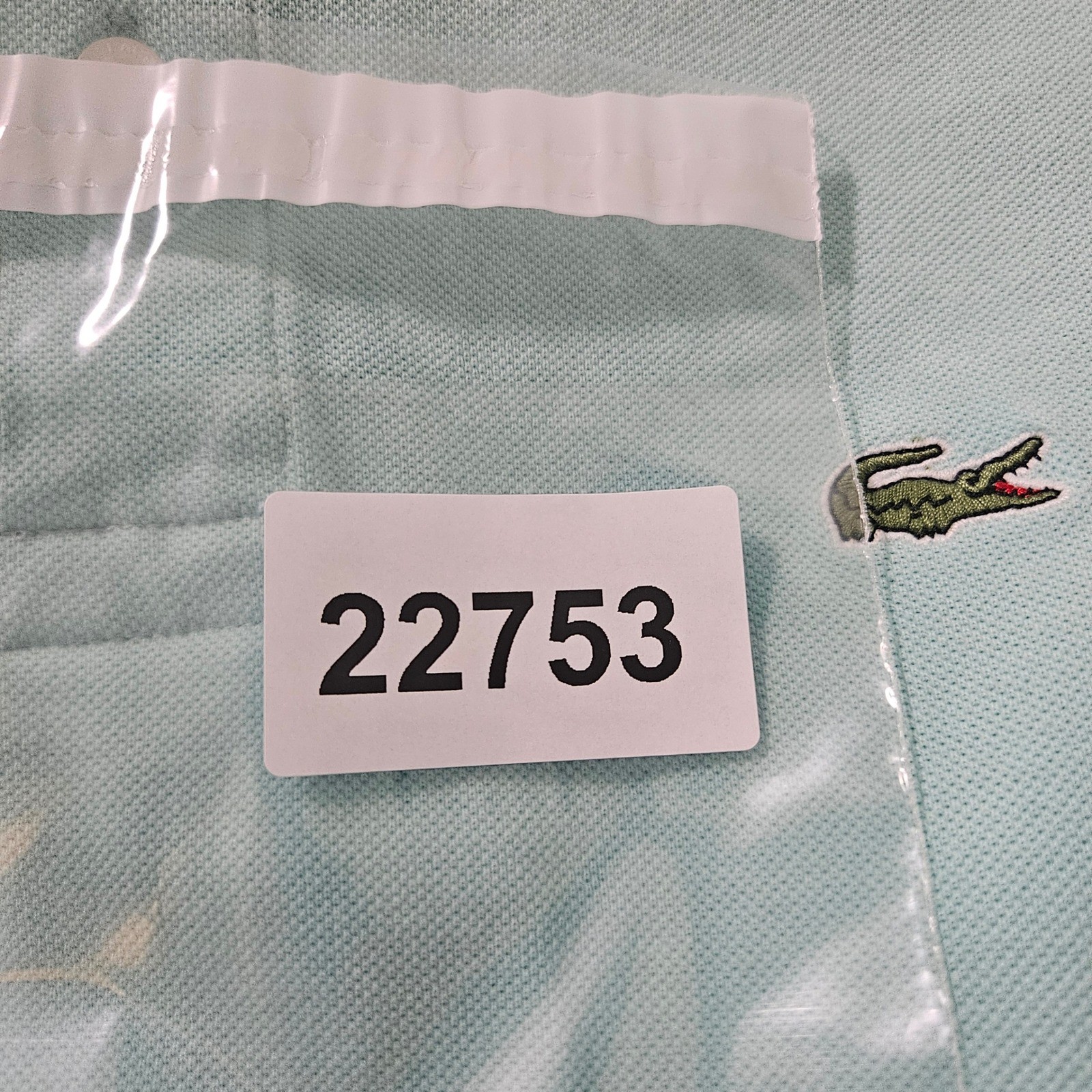 Lacoste Womens Mint Green Cotton Pique Short Sleeve Polo Shirt Size 6