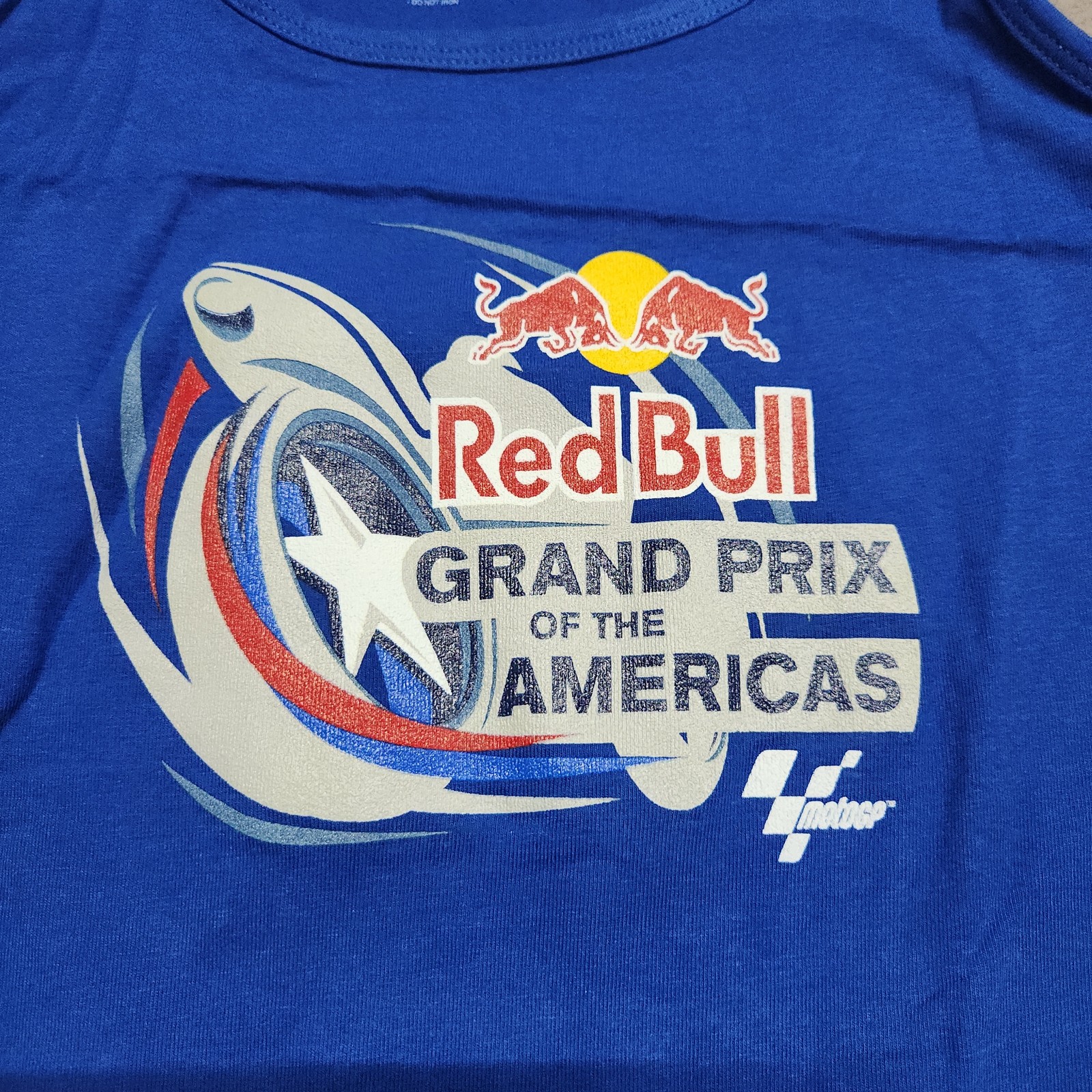 Cavalino Event Logo Tank Top Medium Red Bull Grand Prix Royal Blue Women’S 142