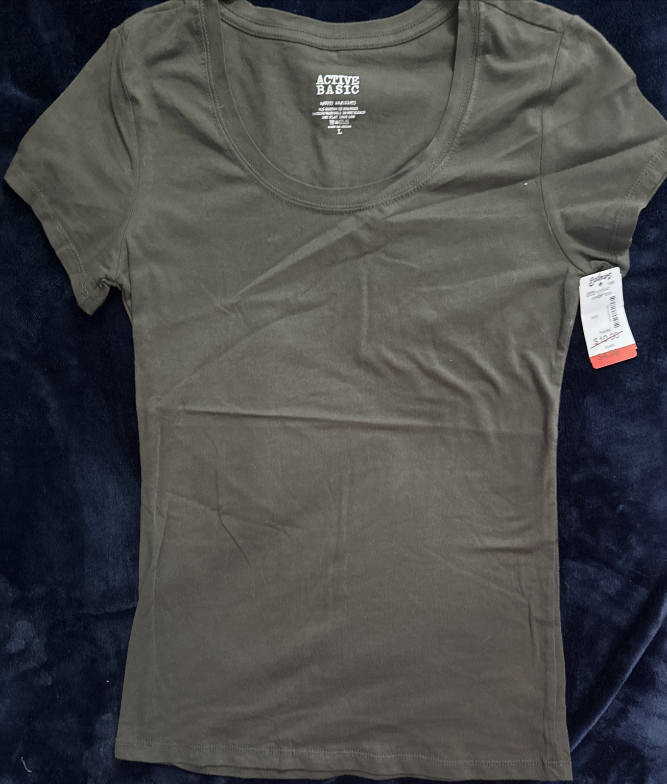 3~ Junior Active Basic Tee Shirts Size L