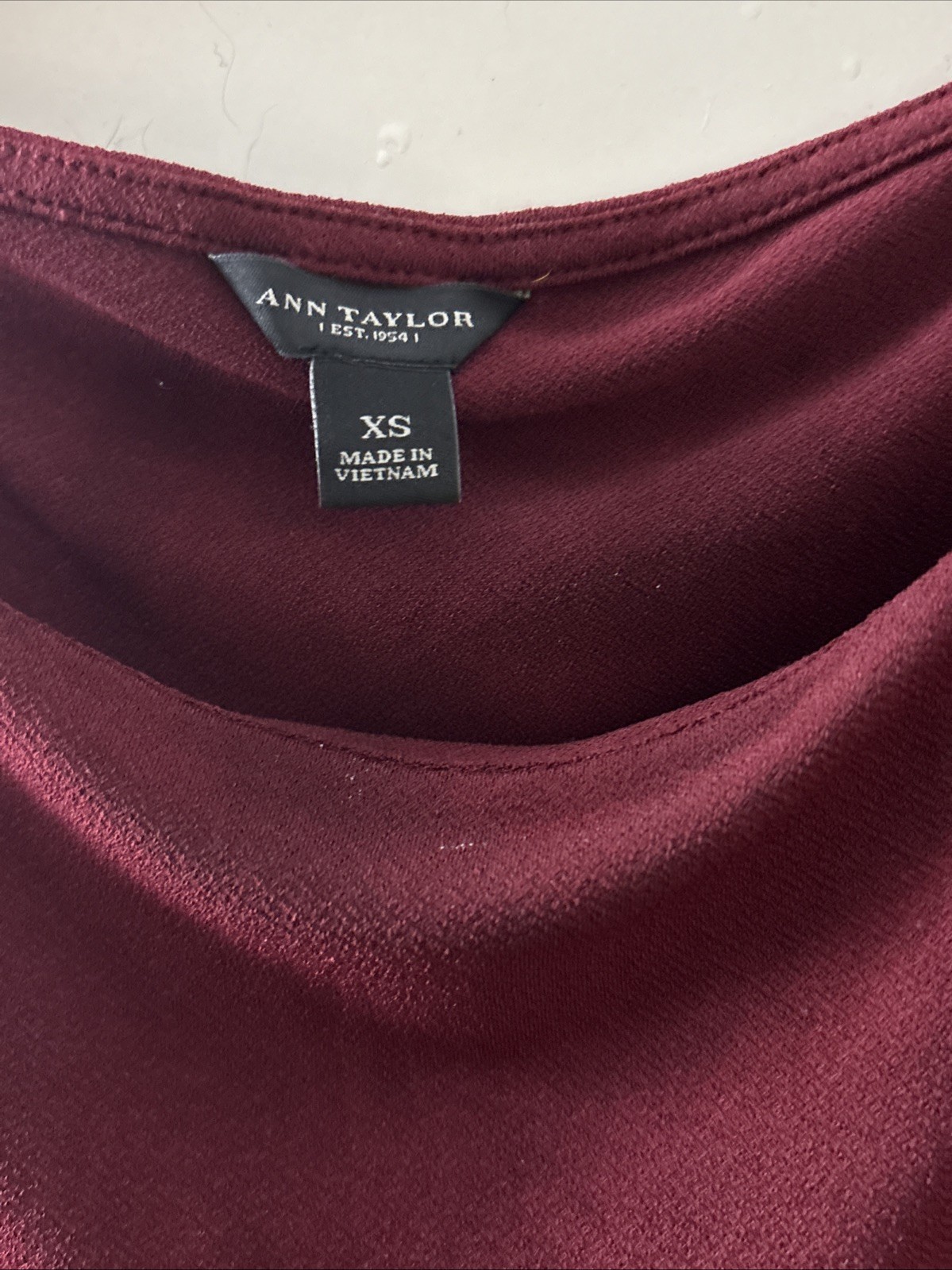 Ann Taylor extra small tank top polyester and spandex