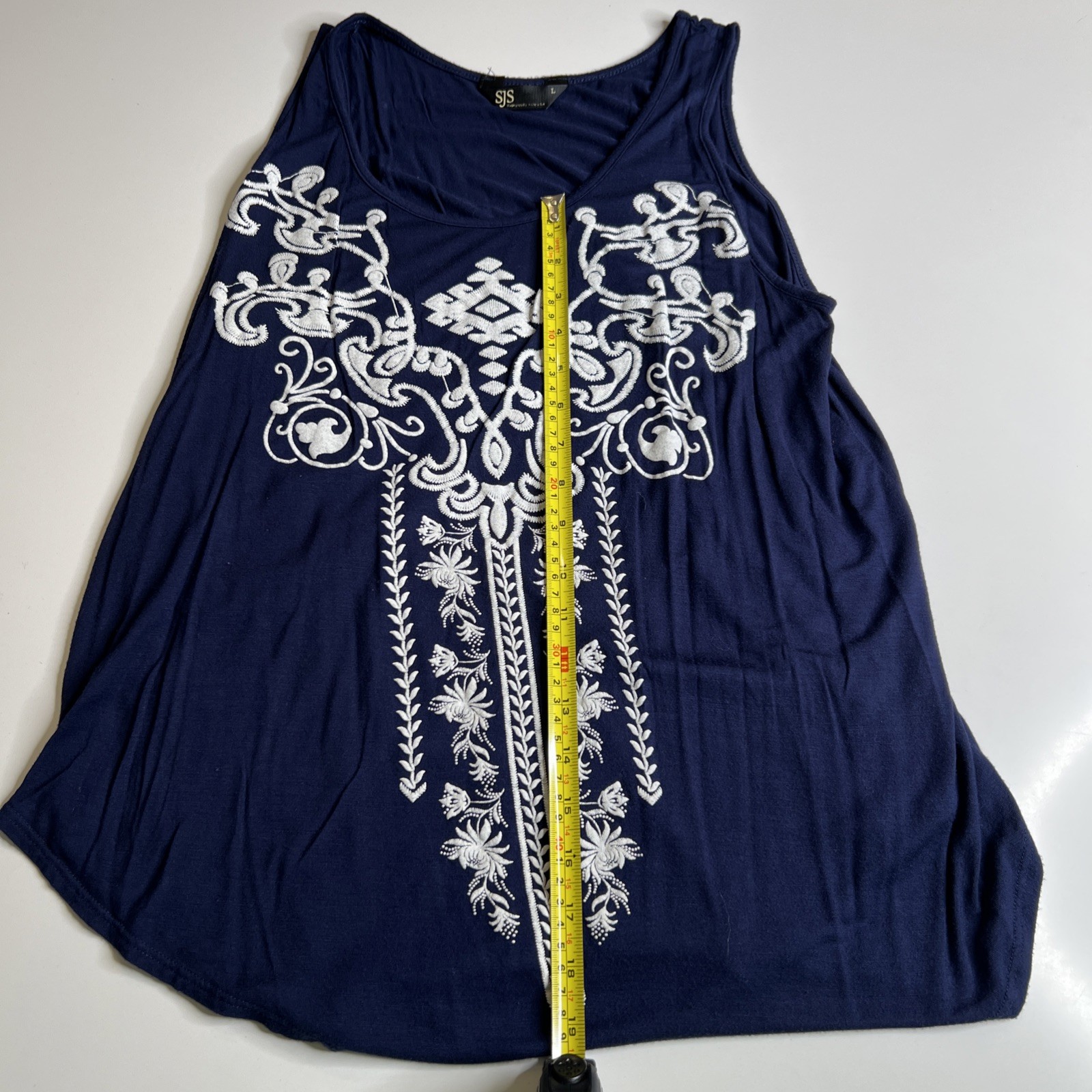 Tank Top SJS Woman’s Large Classy. #155