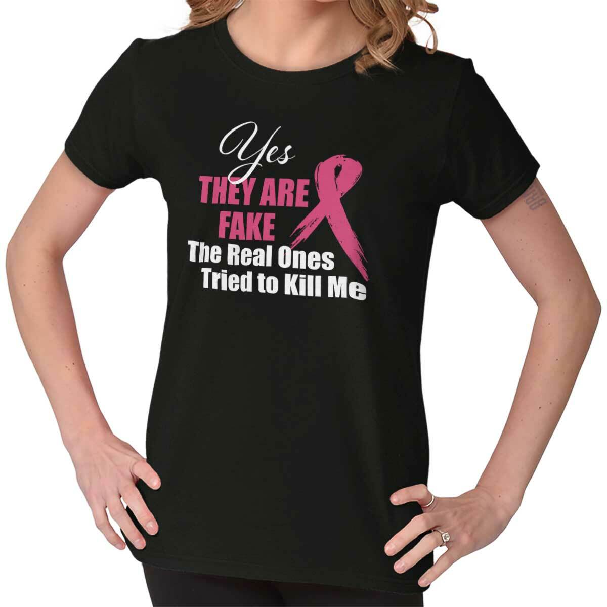 They Are Fake Real Ones Tried To Kill Me BCA Graphic T Shirts for Women T-Shirts