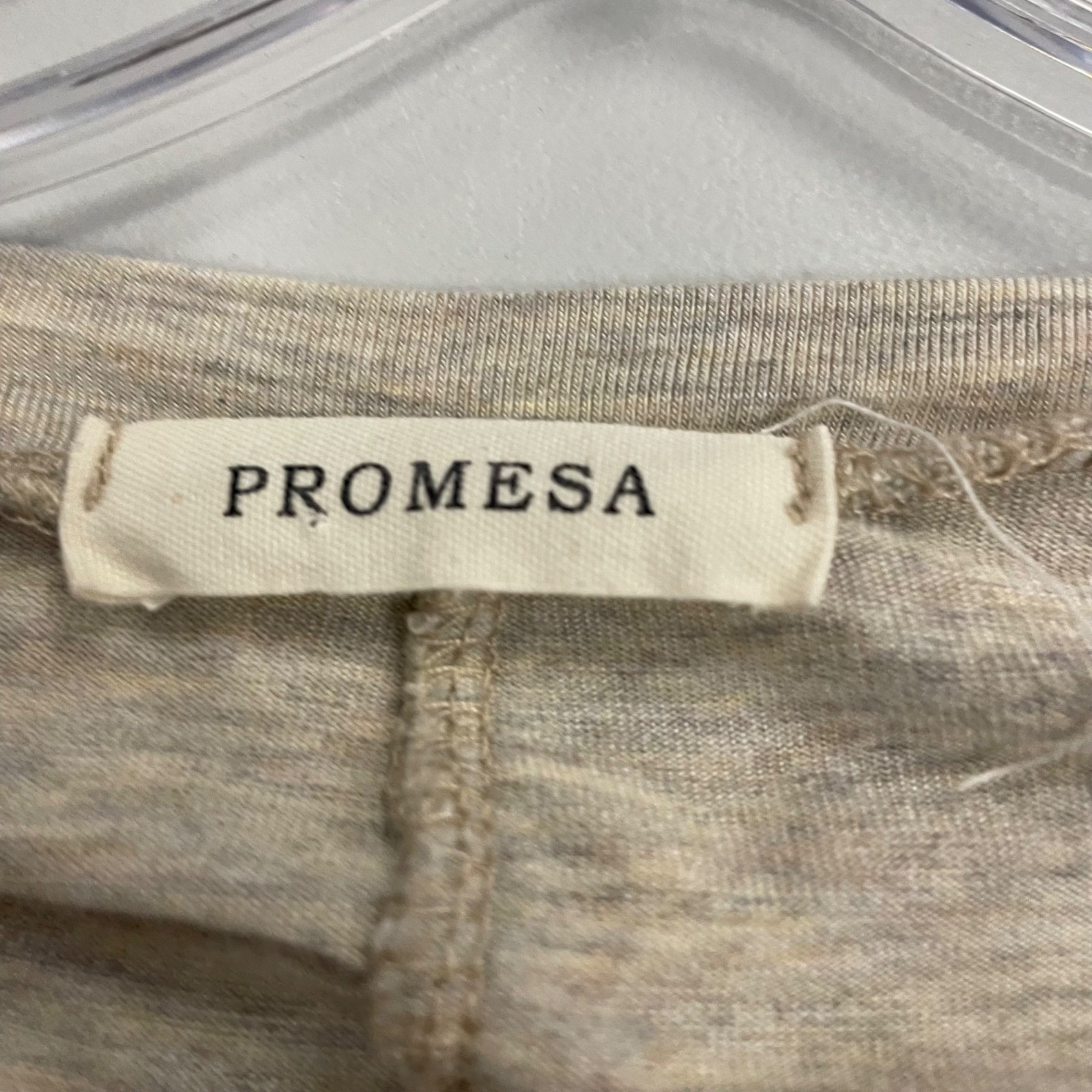 Promesa Womens Colorblock Lightweight Top Long Sleeve Size Large