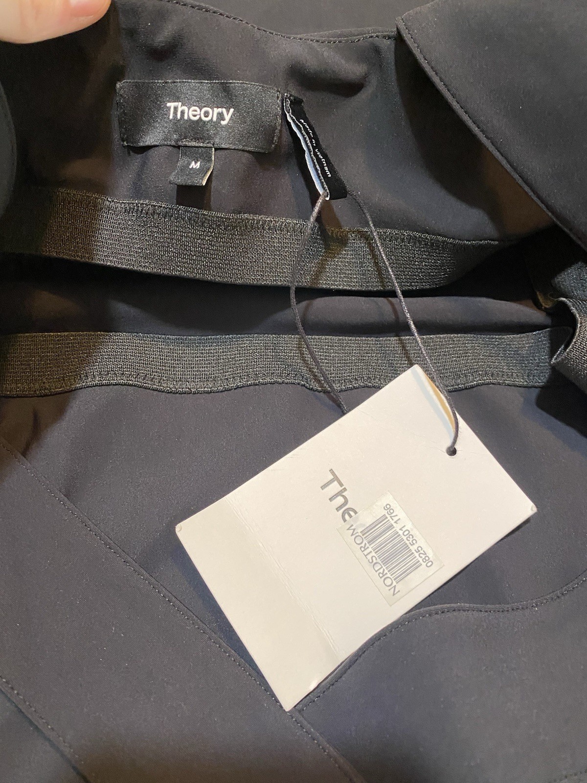 NWT Theory Crossback Sleeveless Top In Precision Ponte Size M