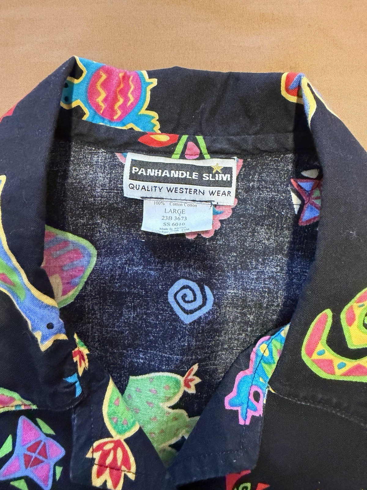 Vintage 90’s Panhandle Slim Western Retro Button Up Top Women’s Large