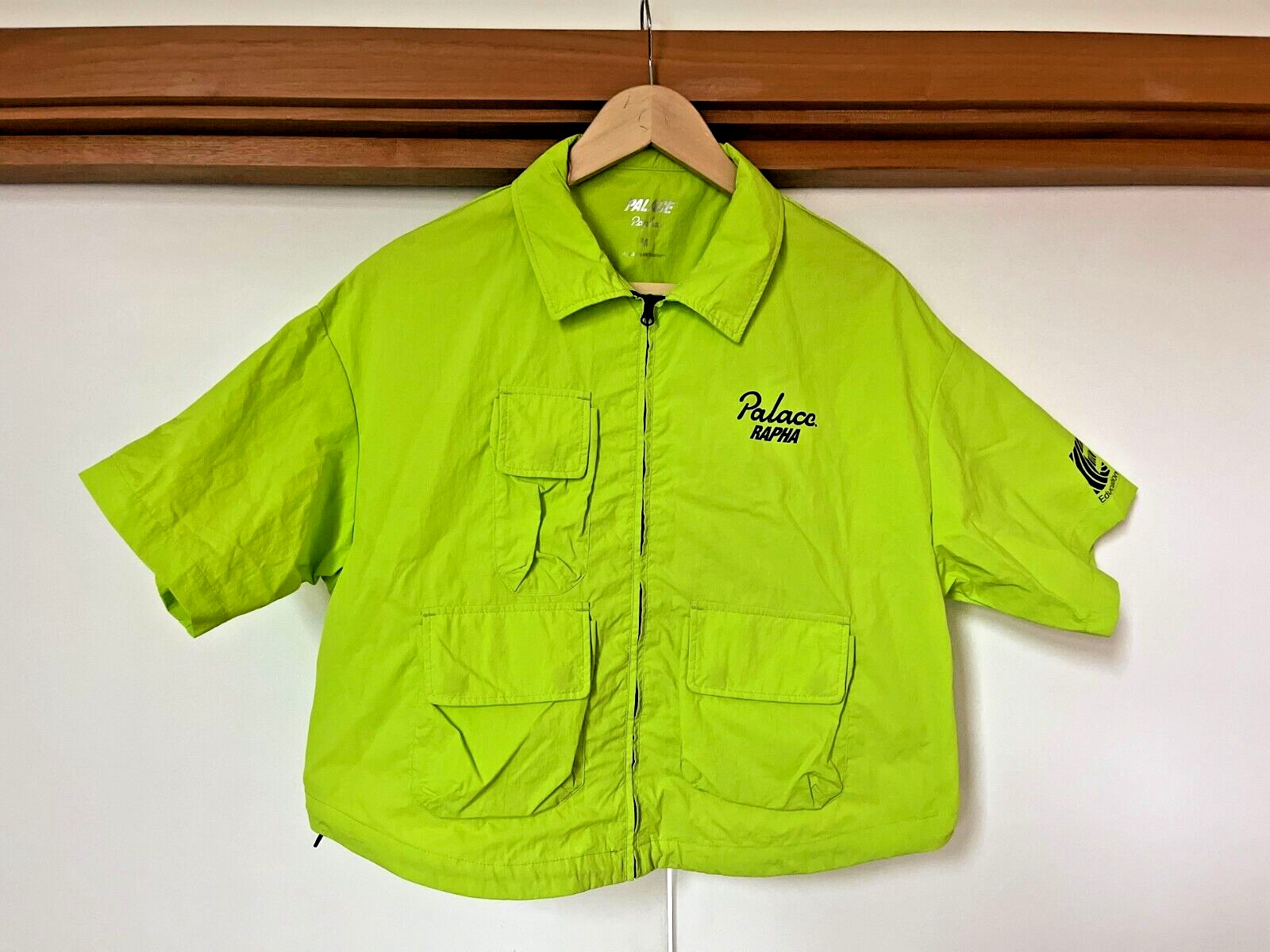 Palace x Rapha EF Education First Womens Technical Shirt Neon Yellow M BNWOT