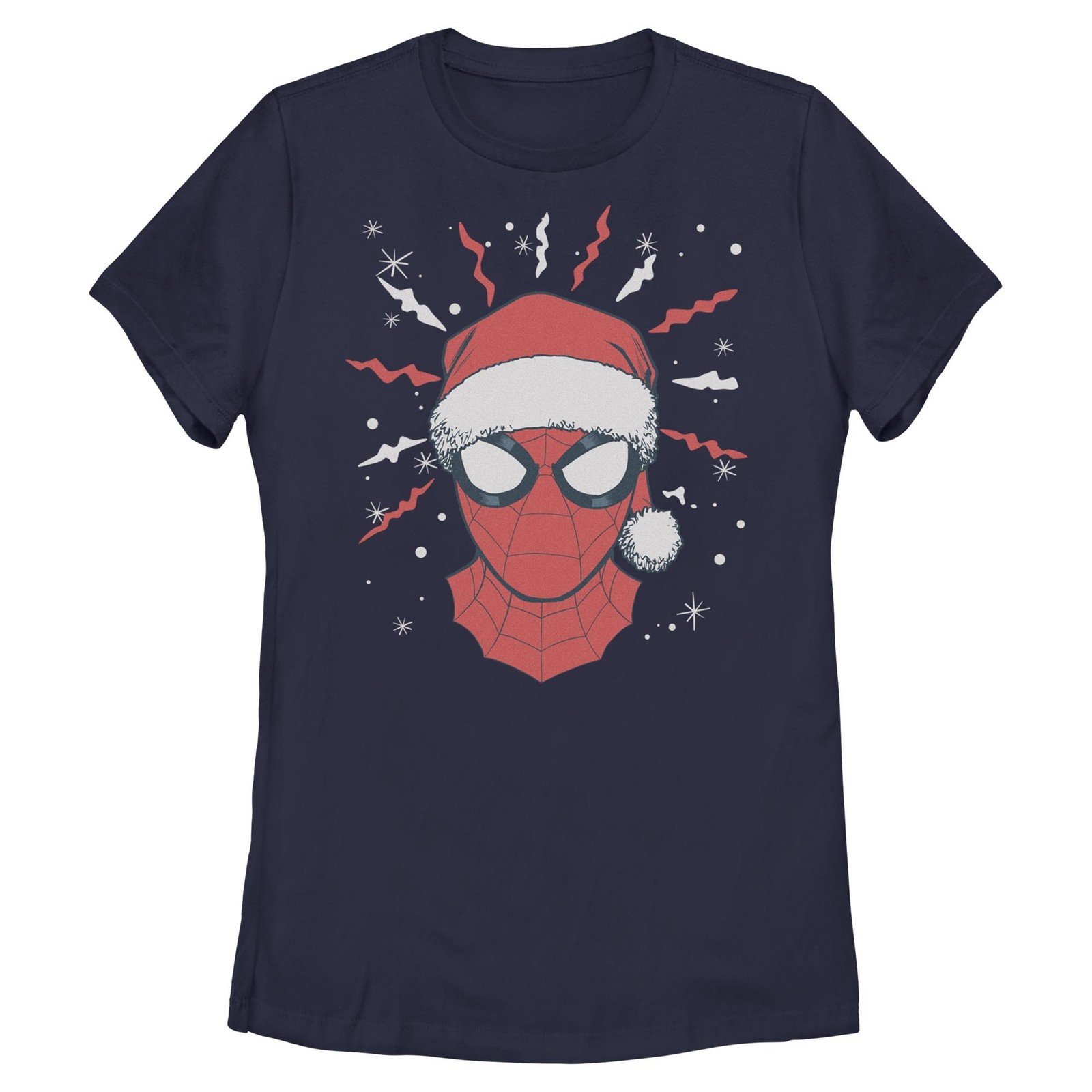 Women’s Marvel: Spider-Man Christmas Senses Tingling T-Shirt
