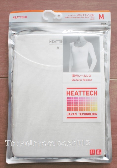 UNIQLO Women Heattech Long Sleeve Scoop Neck U neck T shirt XS- 3XL