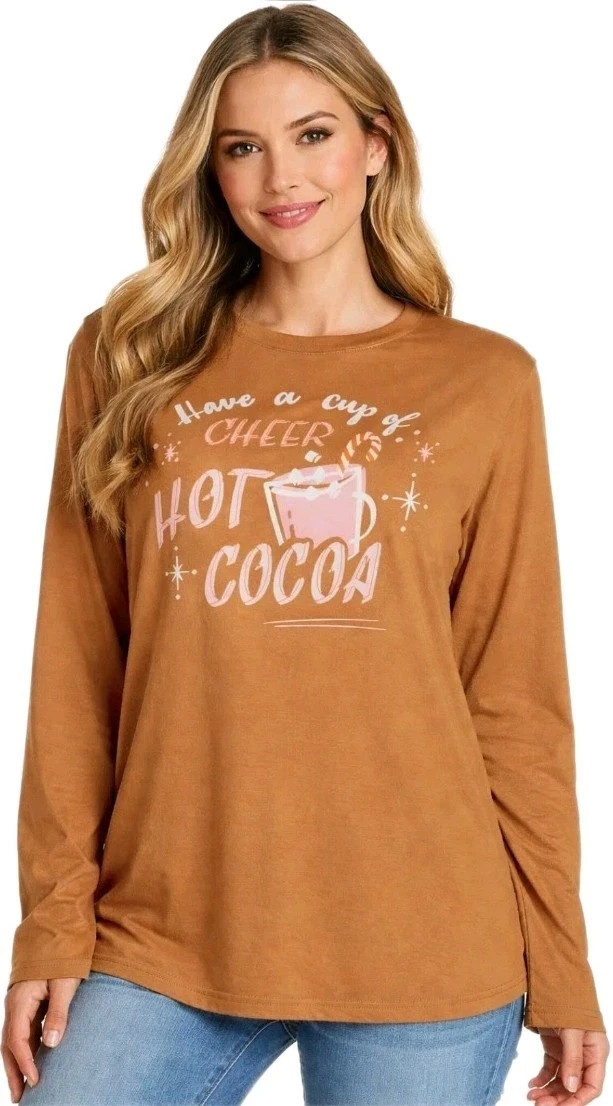 Sonoma Goods For Life® Long Sleeve Holiday Graphic Tee