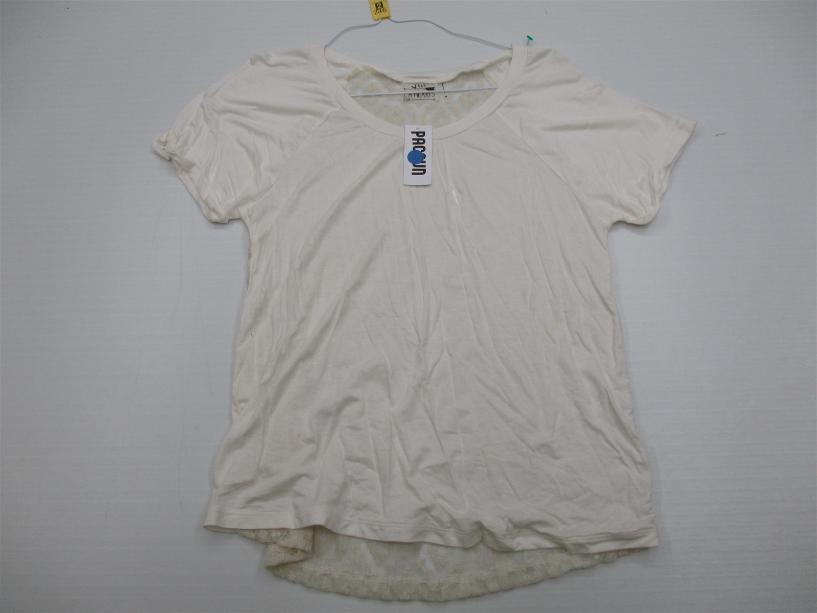 new L.A. HEARTS Women’s Size M Designer Geometric Ivory Shirt
